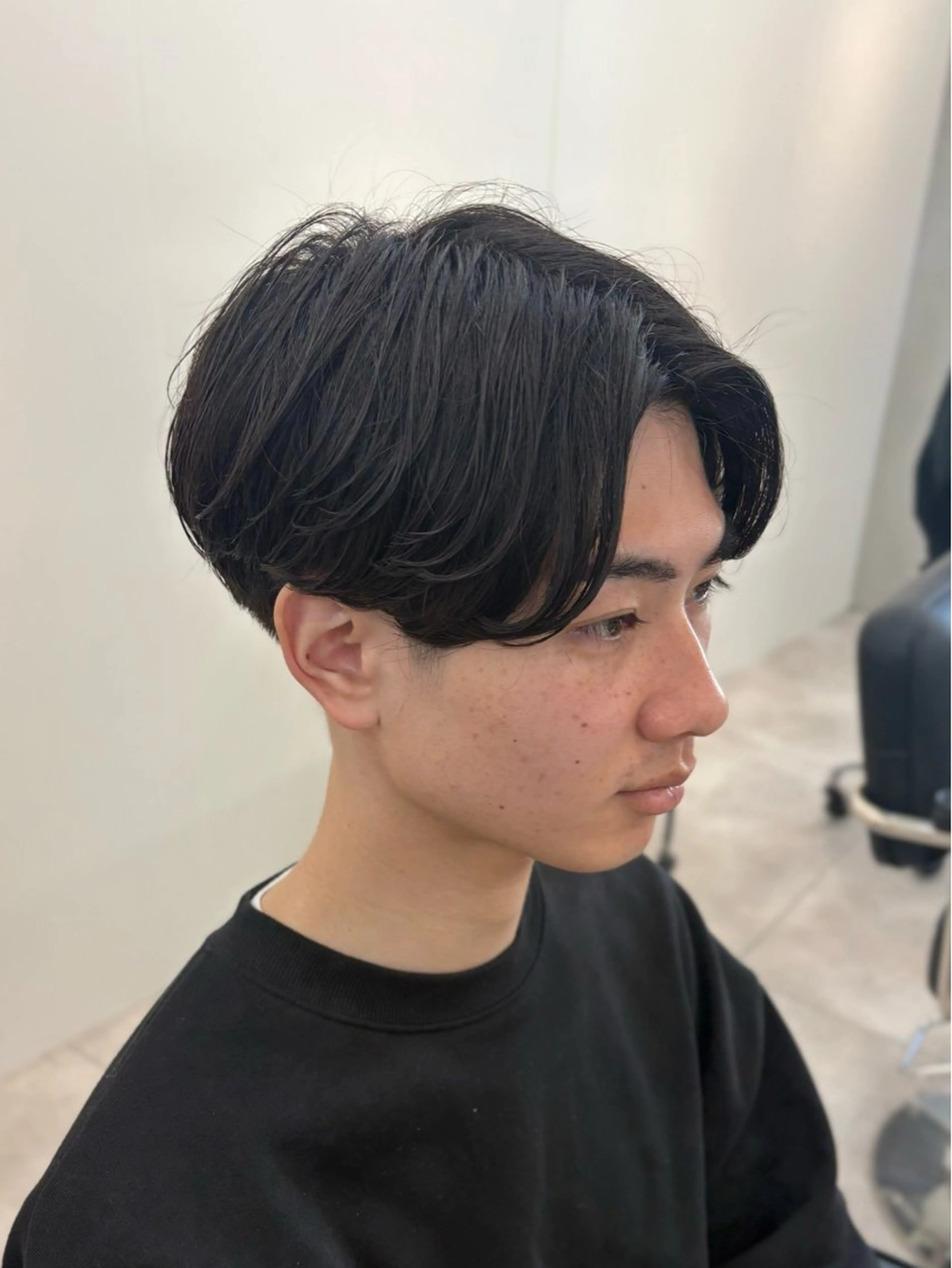 ショート パーマ メンズ メンズパーマ カット パーマ 大宮/メンズパーマ /田中智のヘアスタイル