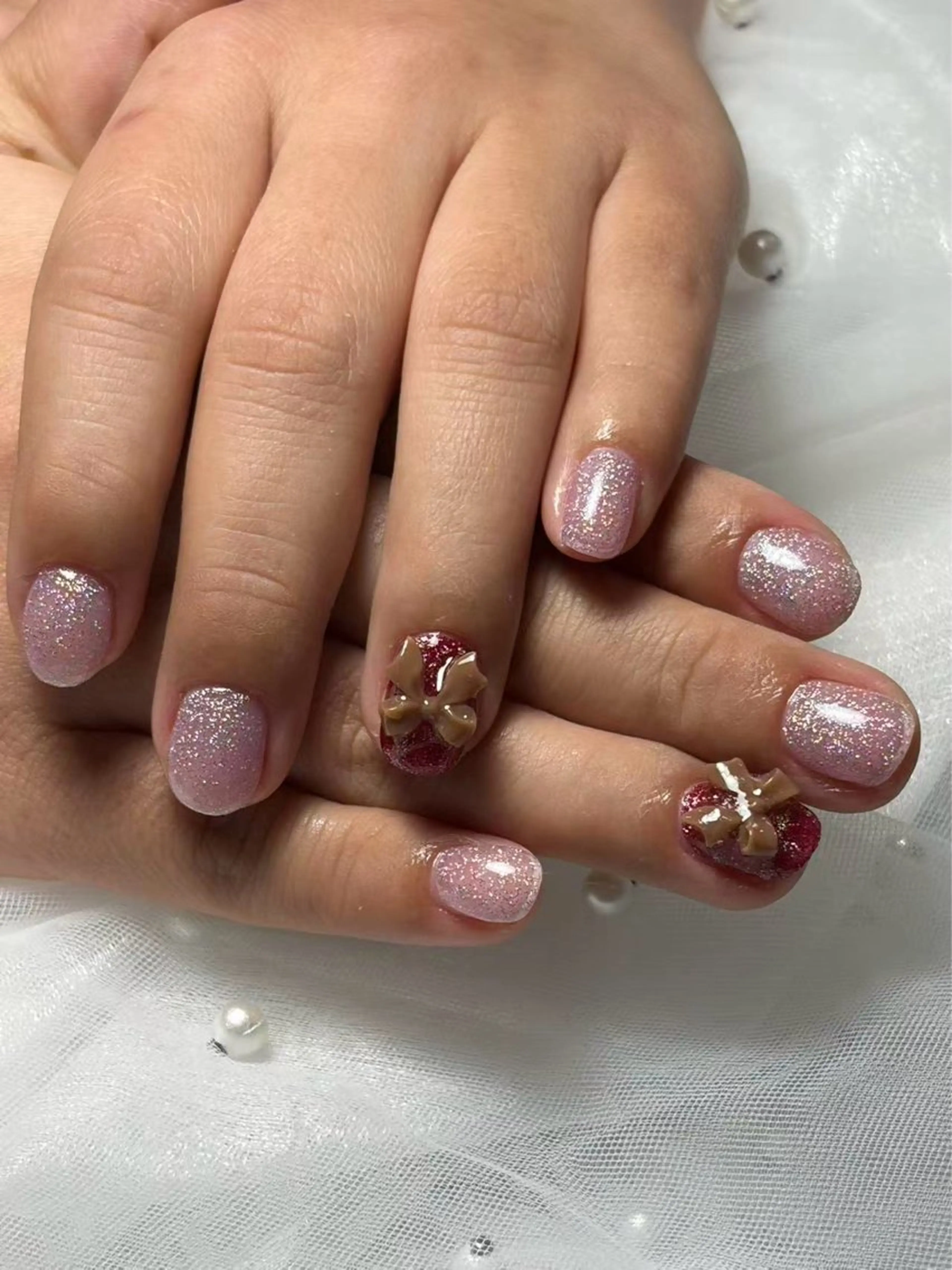 ネイル ハンドネイル 長さ出し専門店 上野店サロンのネイルデザイン