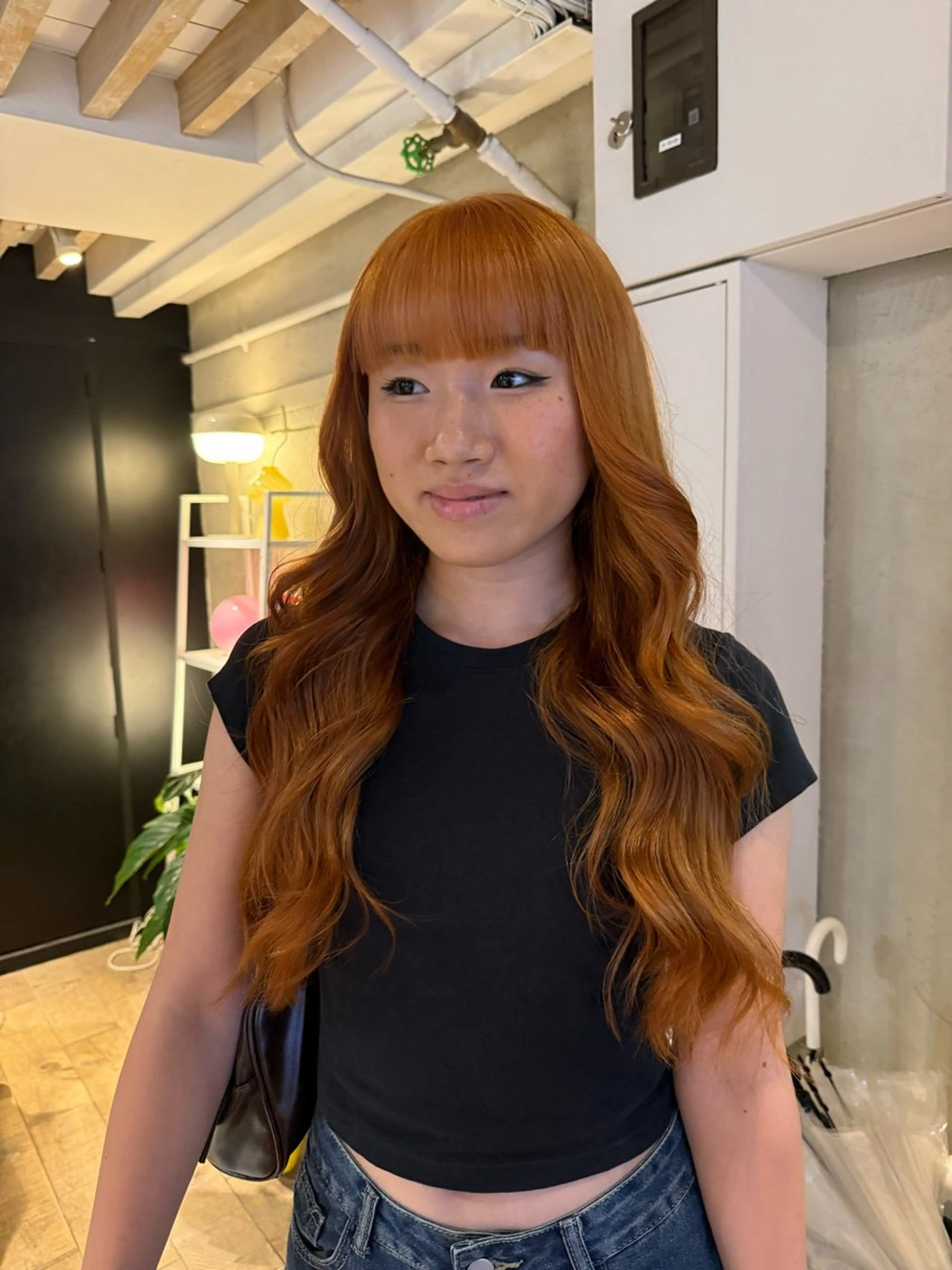 ロング カラー ヘアアレンジ ヘアカラー トリートメント ヘアセット 海外/ハイトーン🪽 ☯️ami☯️のヘアスタイル