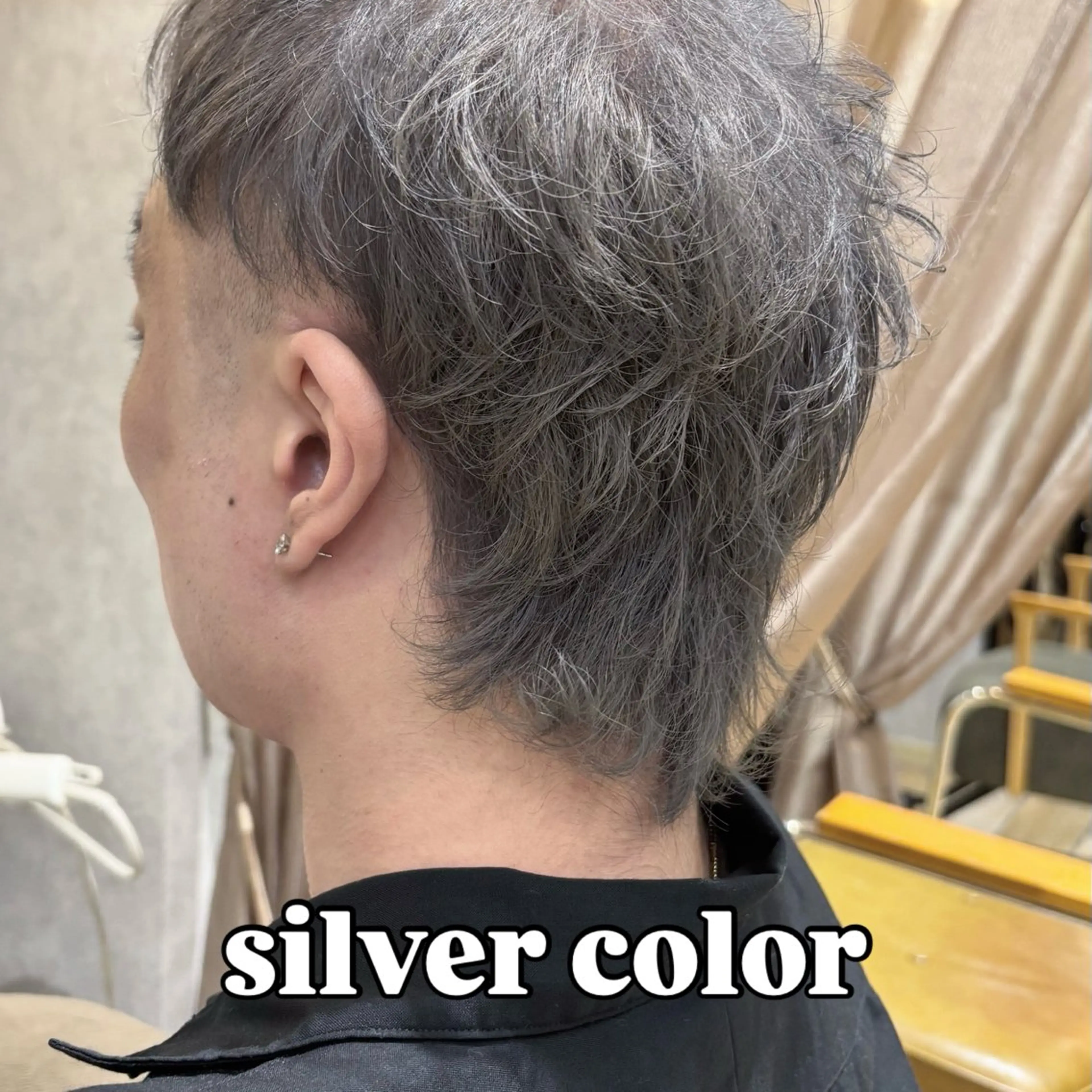 ショート カラー メンズ ヘアカラー 【レイヤー/艶カラー /髪質改善】NOAのヘアスタイル