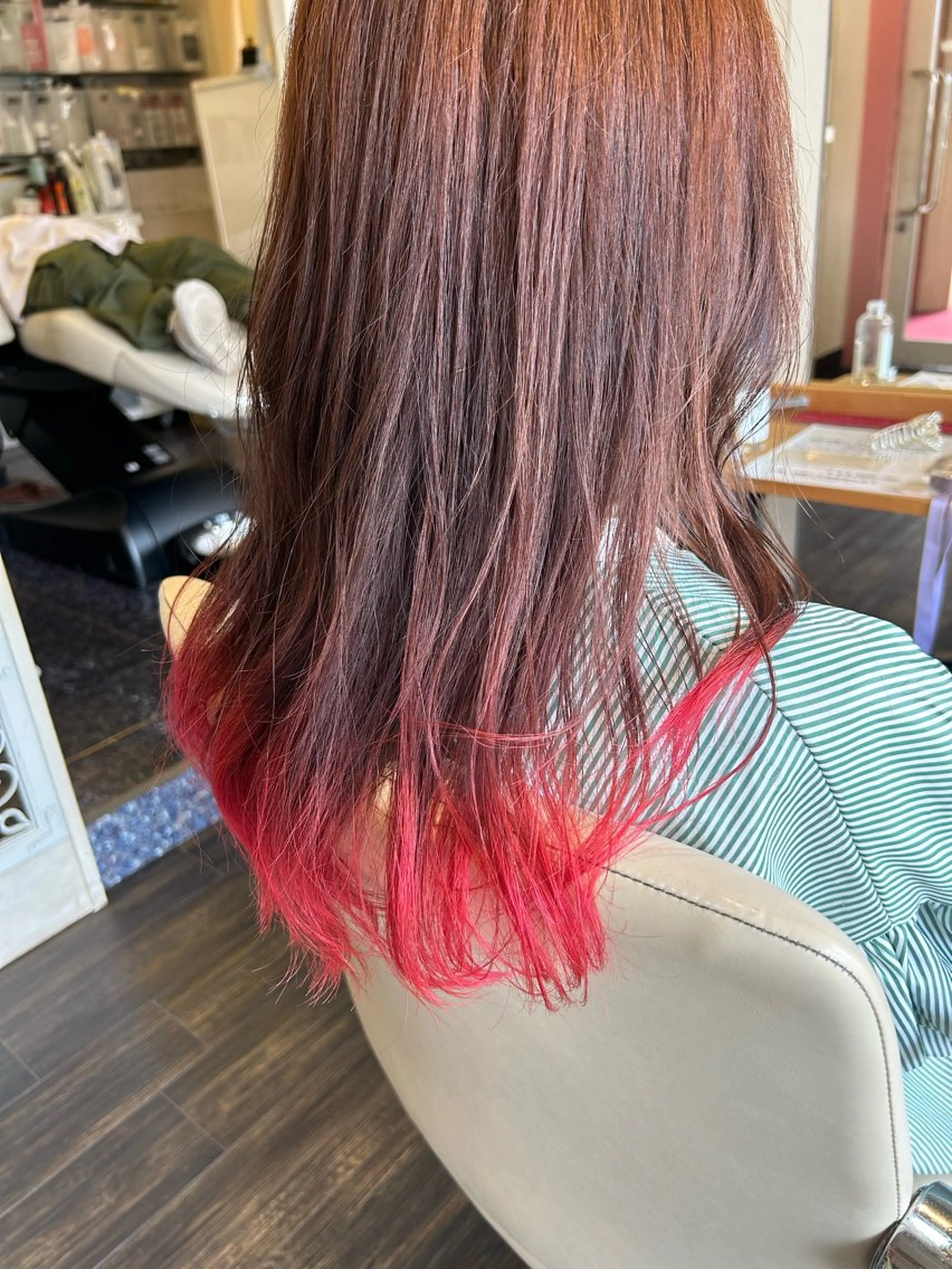 ロング カラー ヘアカラー トリートメント ヘアセット DiMPlE  ディンプル所属・🌸スタイリスト 山浦美恵のヘアスタイル