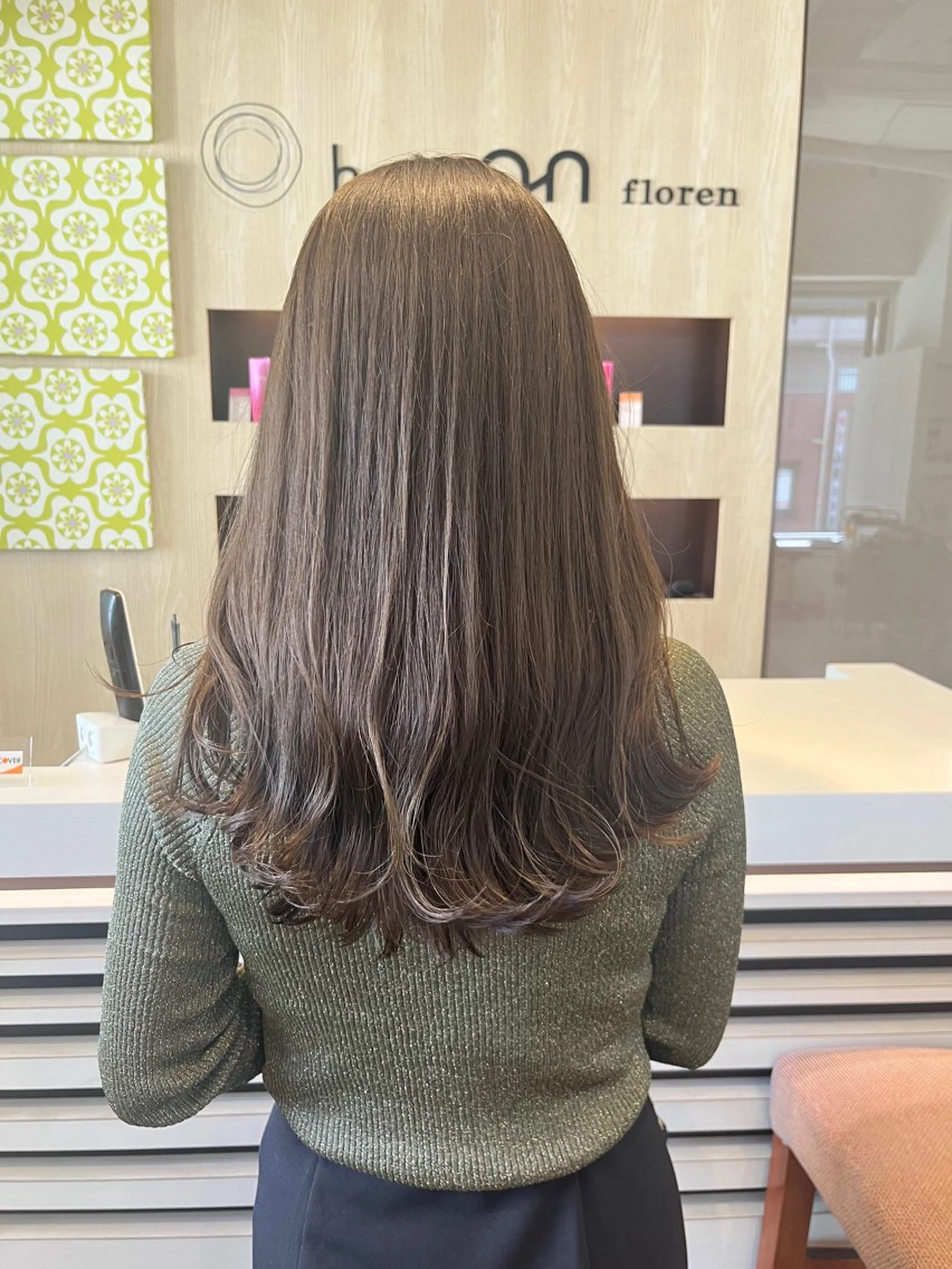 ロング カラー スタジオノル パーマ🌀あやなのヘアスタイル