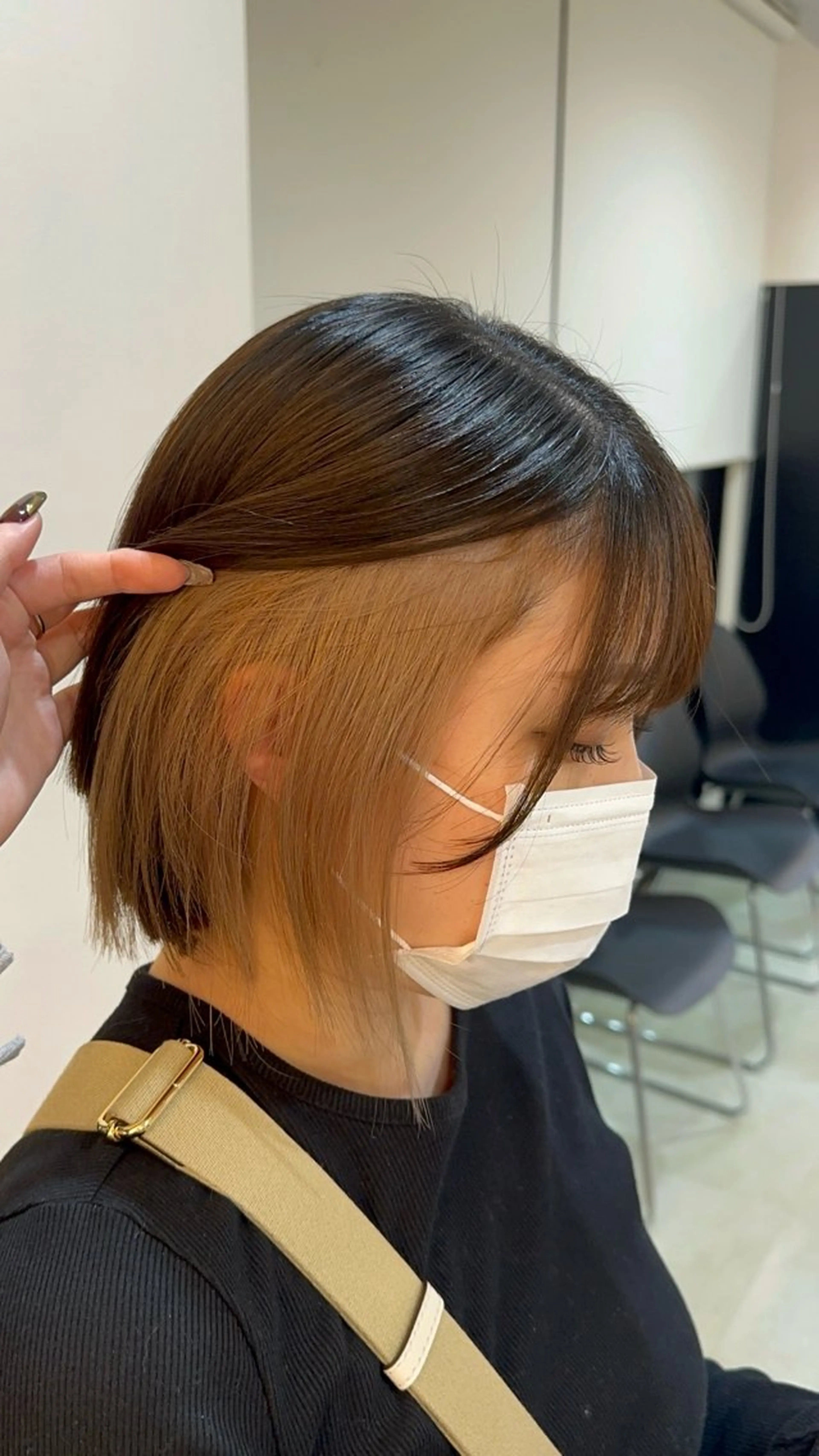 ショート カラー GiseL kotoneのヘアスタイル