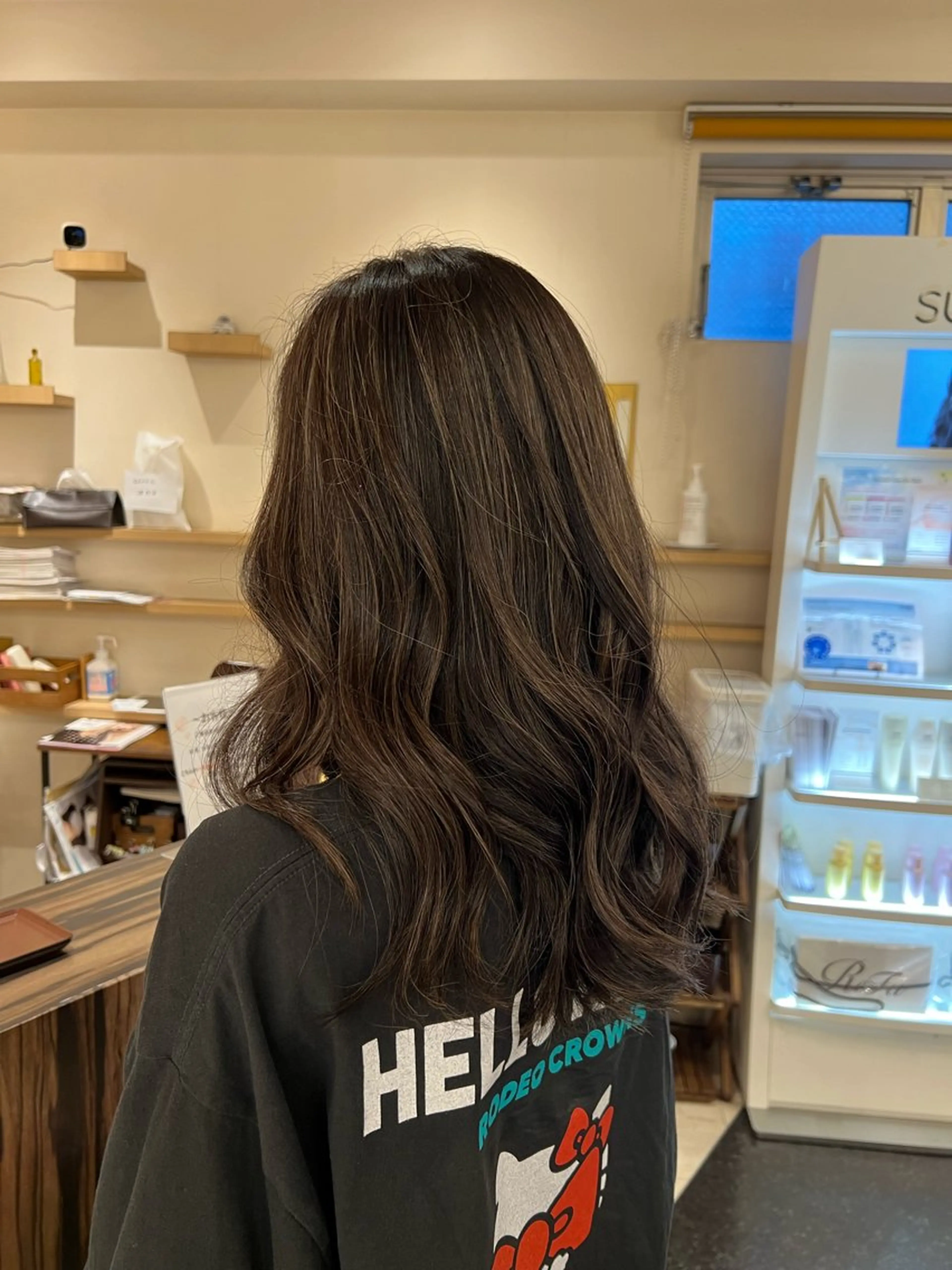 カラー 久永 菫のヘアスタイル