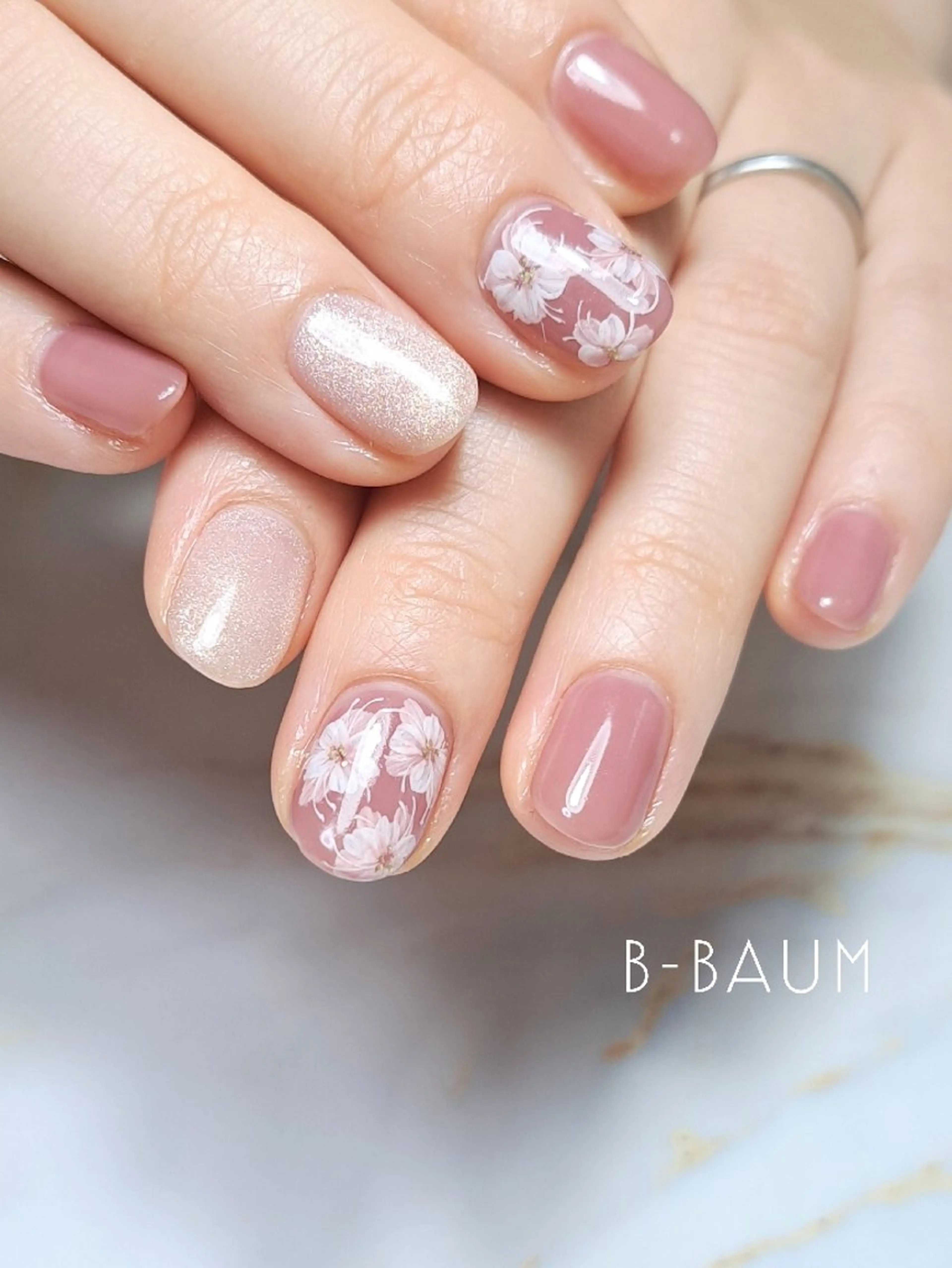 ネイル ハンドネイル B-BAUM  nailsalon のネイルデザイン