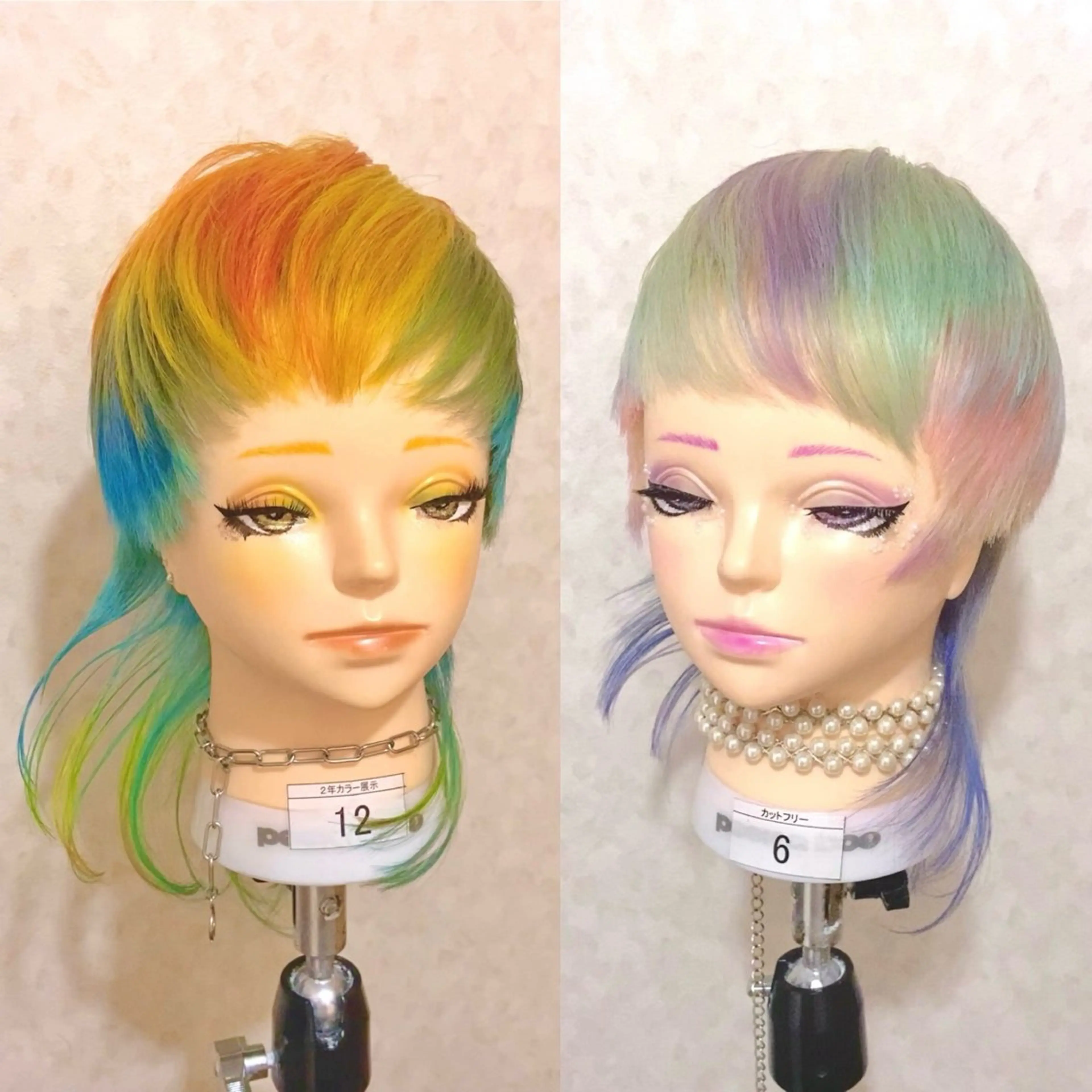 ショート カラー デザインカラー KOKOMO所属・Mizogami Yuriのヘアスタイル