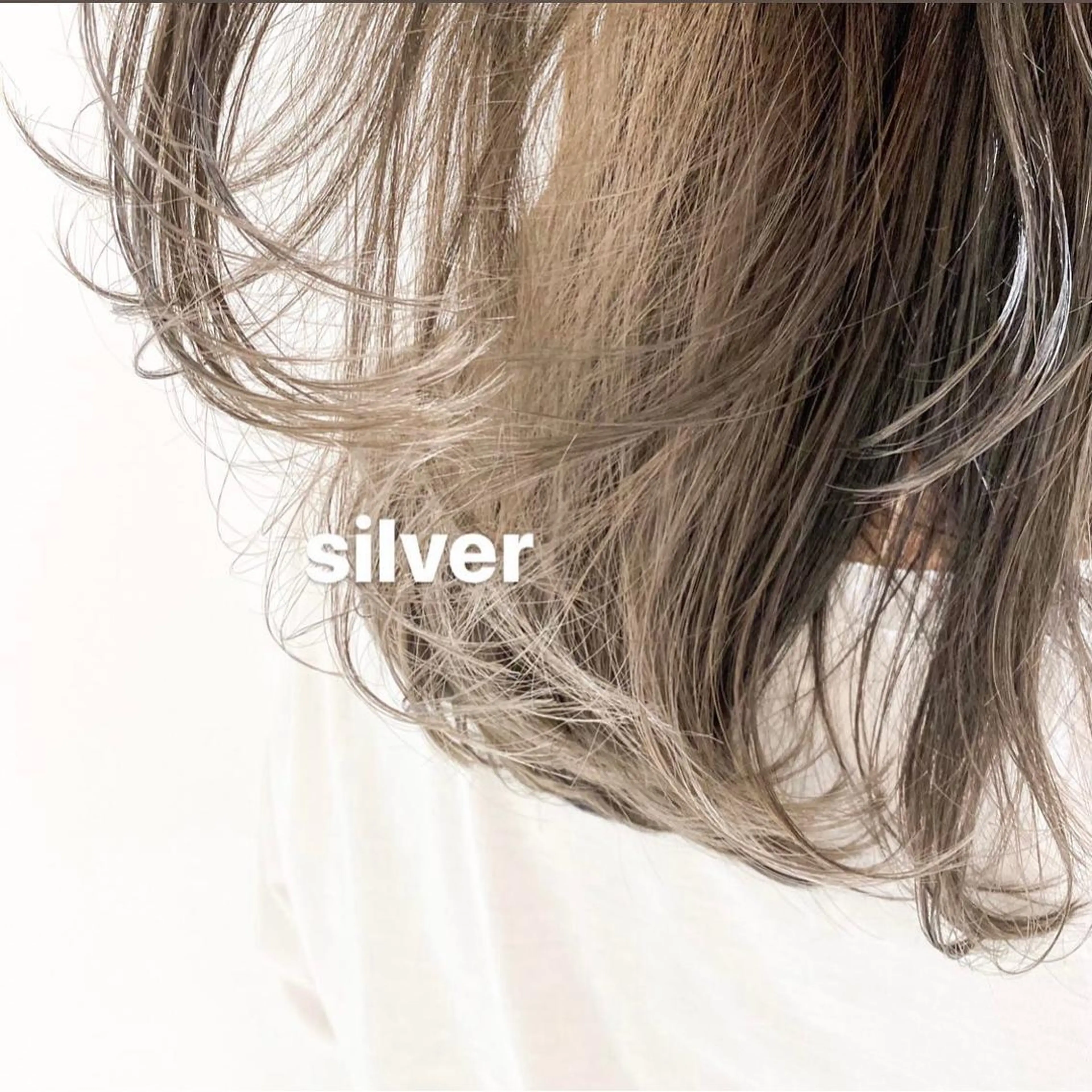 セミロング カラー 透明感カラー 会社OKなのに、 ちゃんと可愛い🤎のヘアスタイル