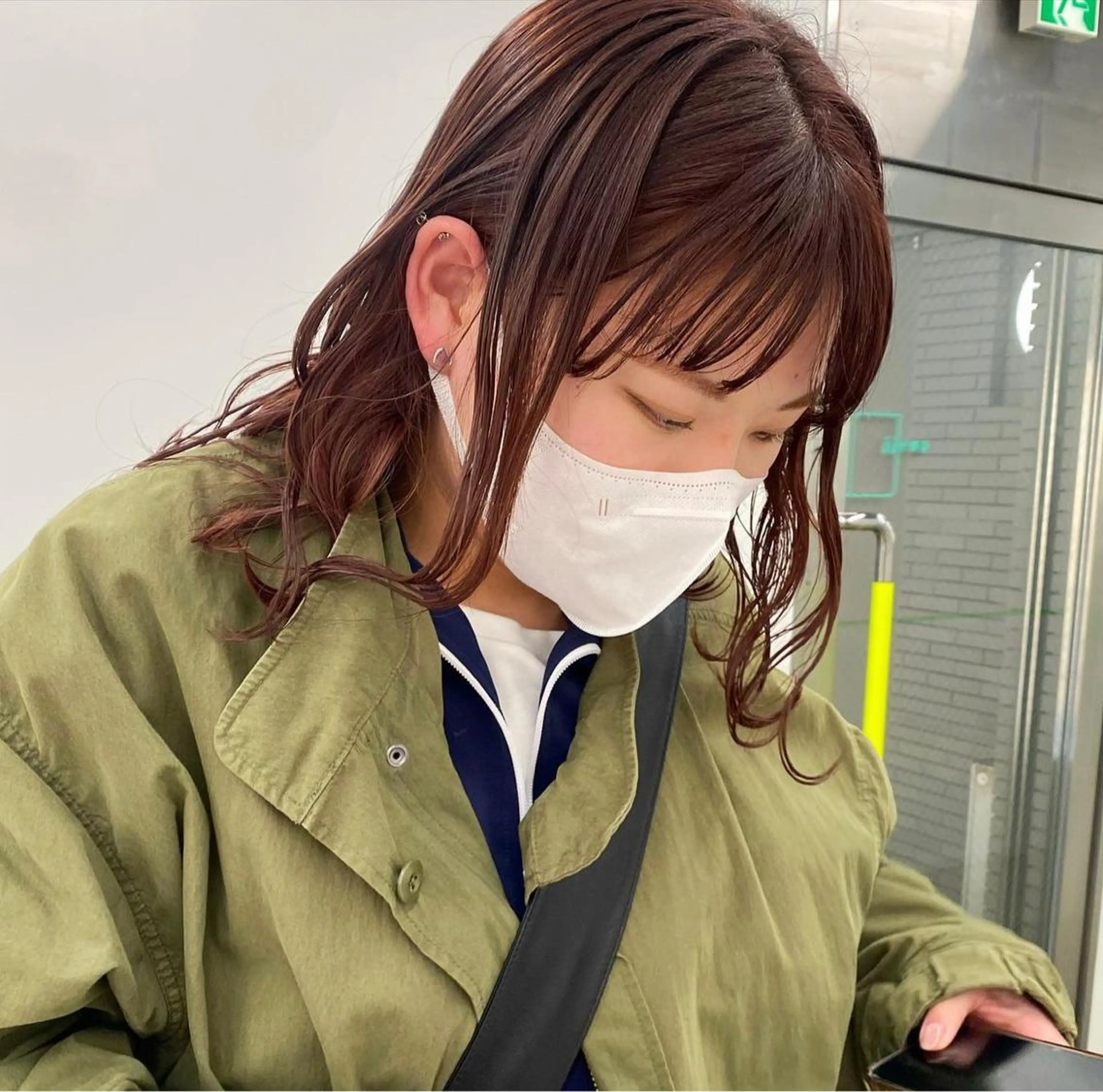 ミディアム カラー dulce oro所属・円山/ブリーチ/暖色 Kiriのヘアスタイル