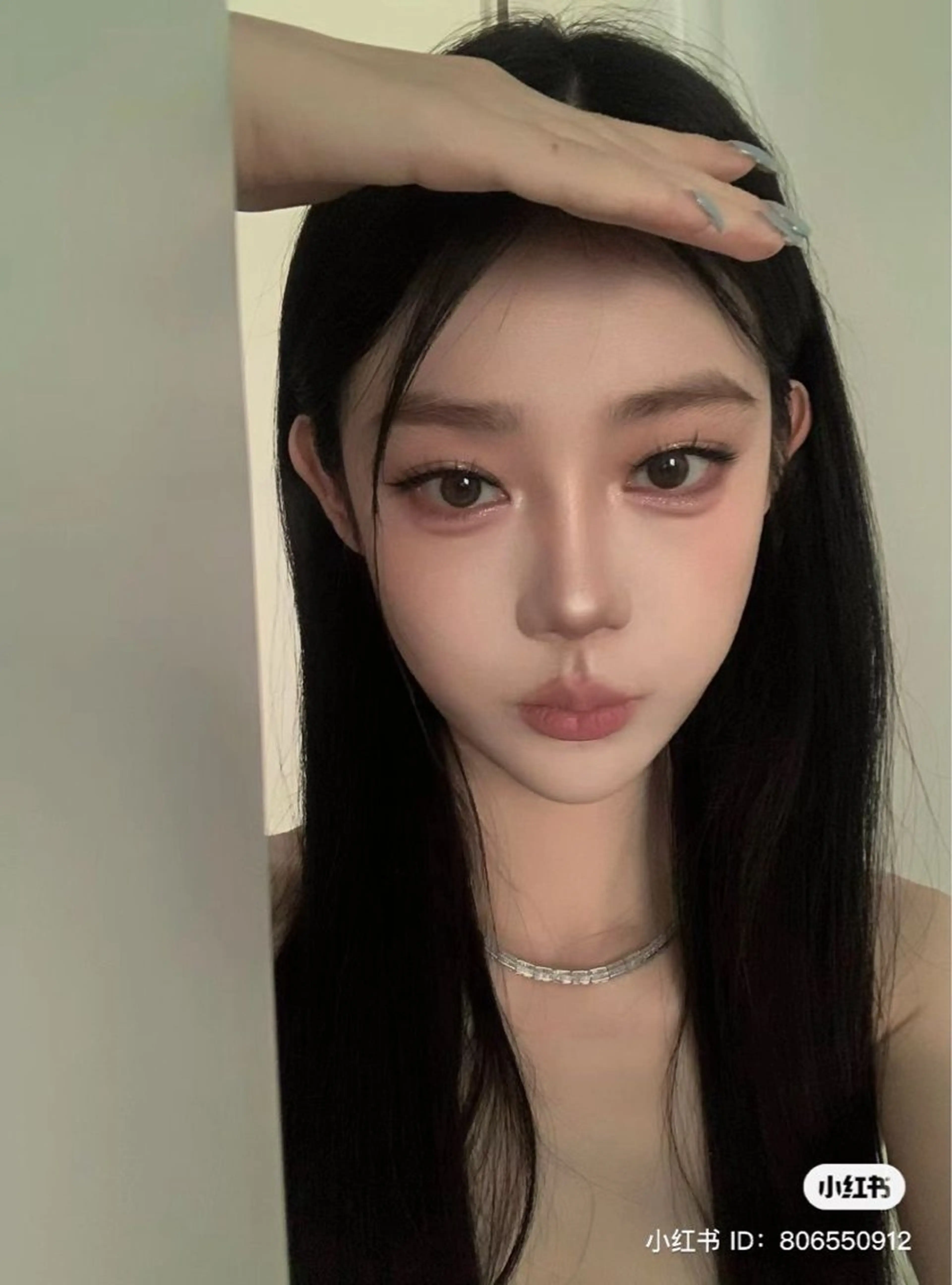 ロング ヘアカラー 韓国風暗髪ヘア🤍 🫧MIREIのヘアスタイル