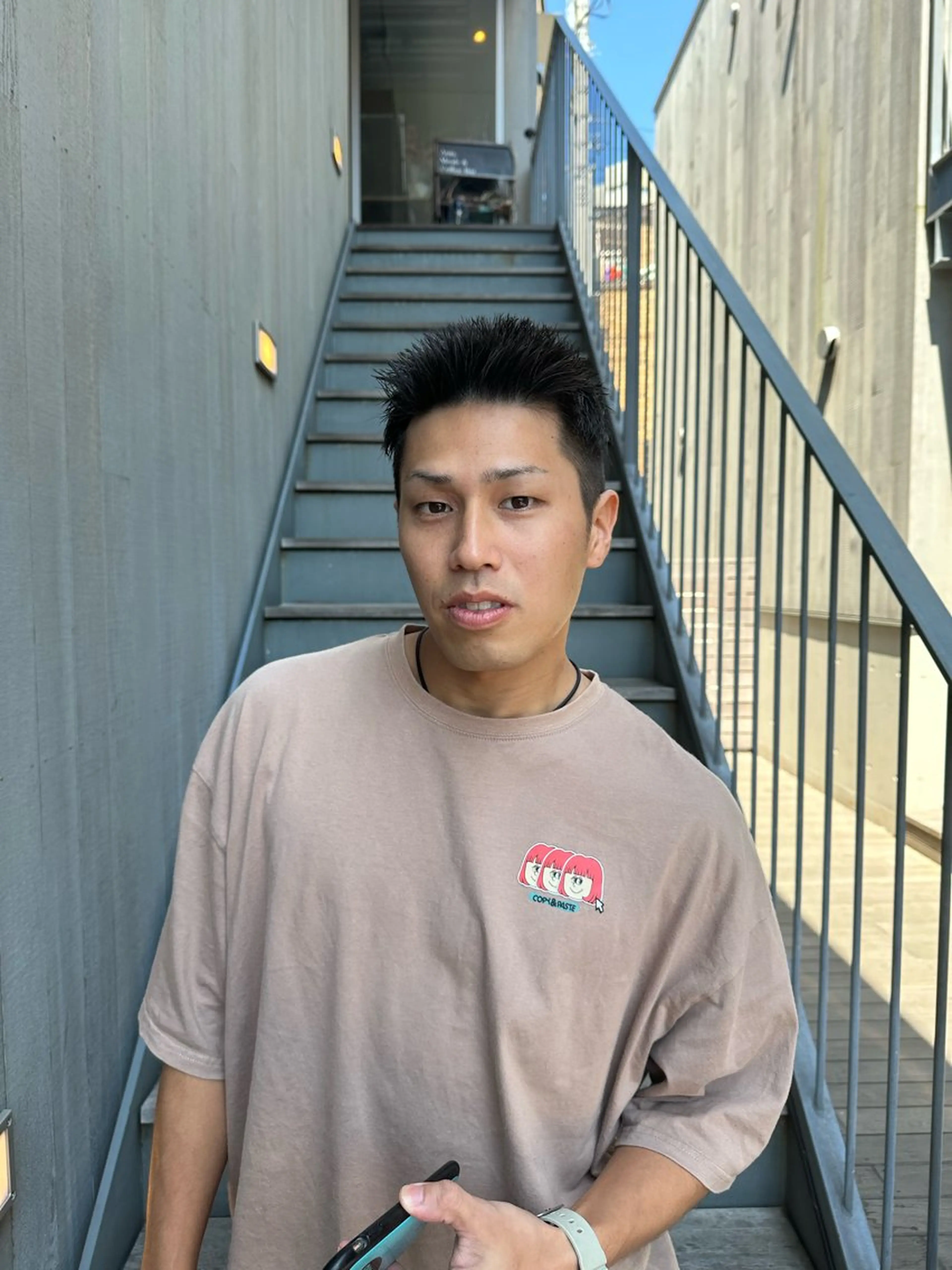 ショート 似合わせレイヤー 海外風レイヤーmioのヘアスタイル