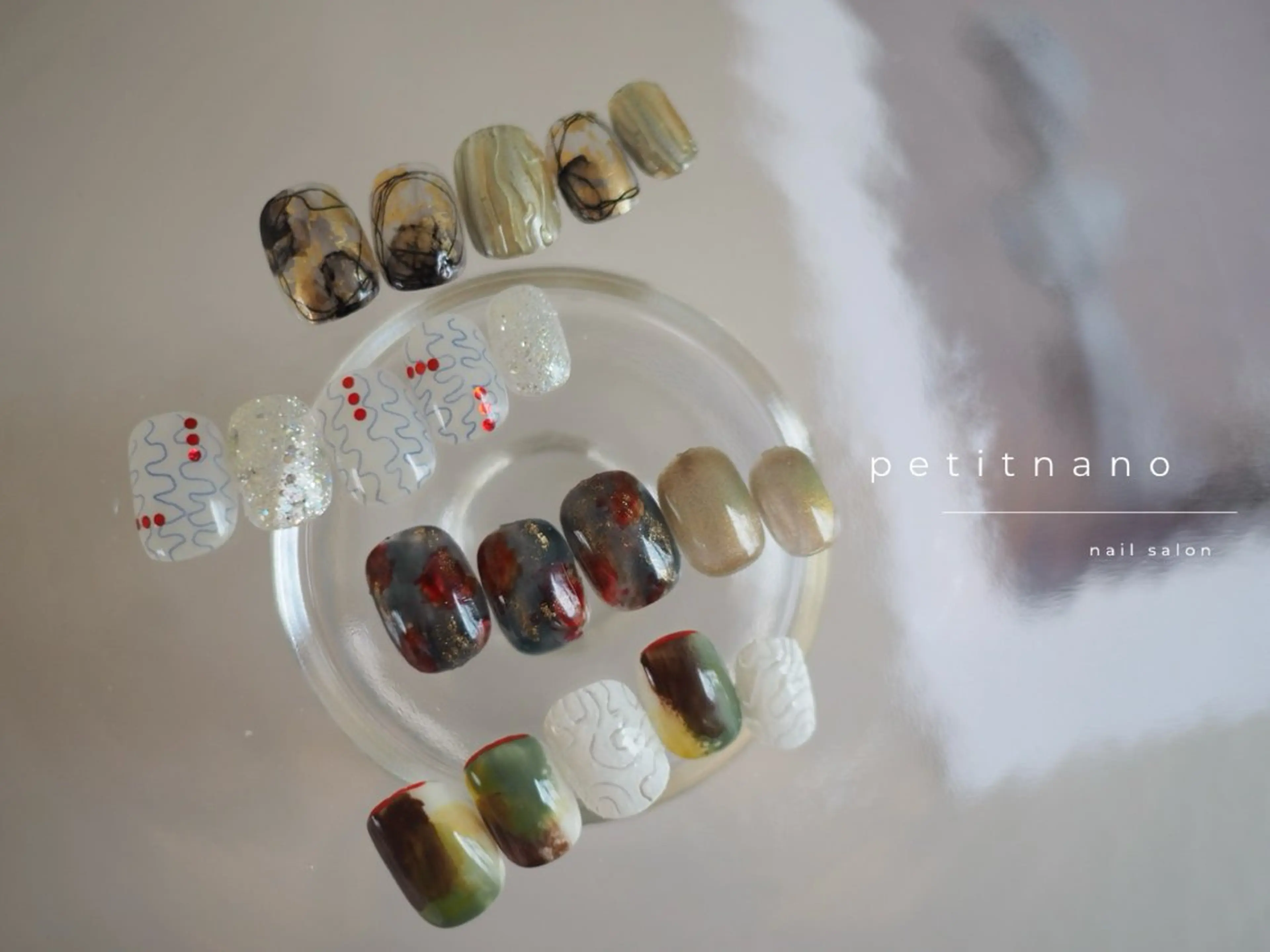 ネイル ニュアンスネイル 夏ネイル ハンドネイル nail‪◯ petitnanoのネイルデザイン