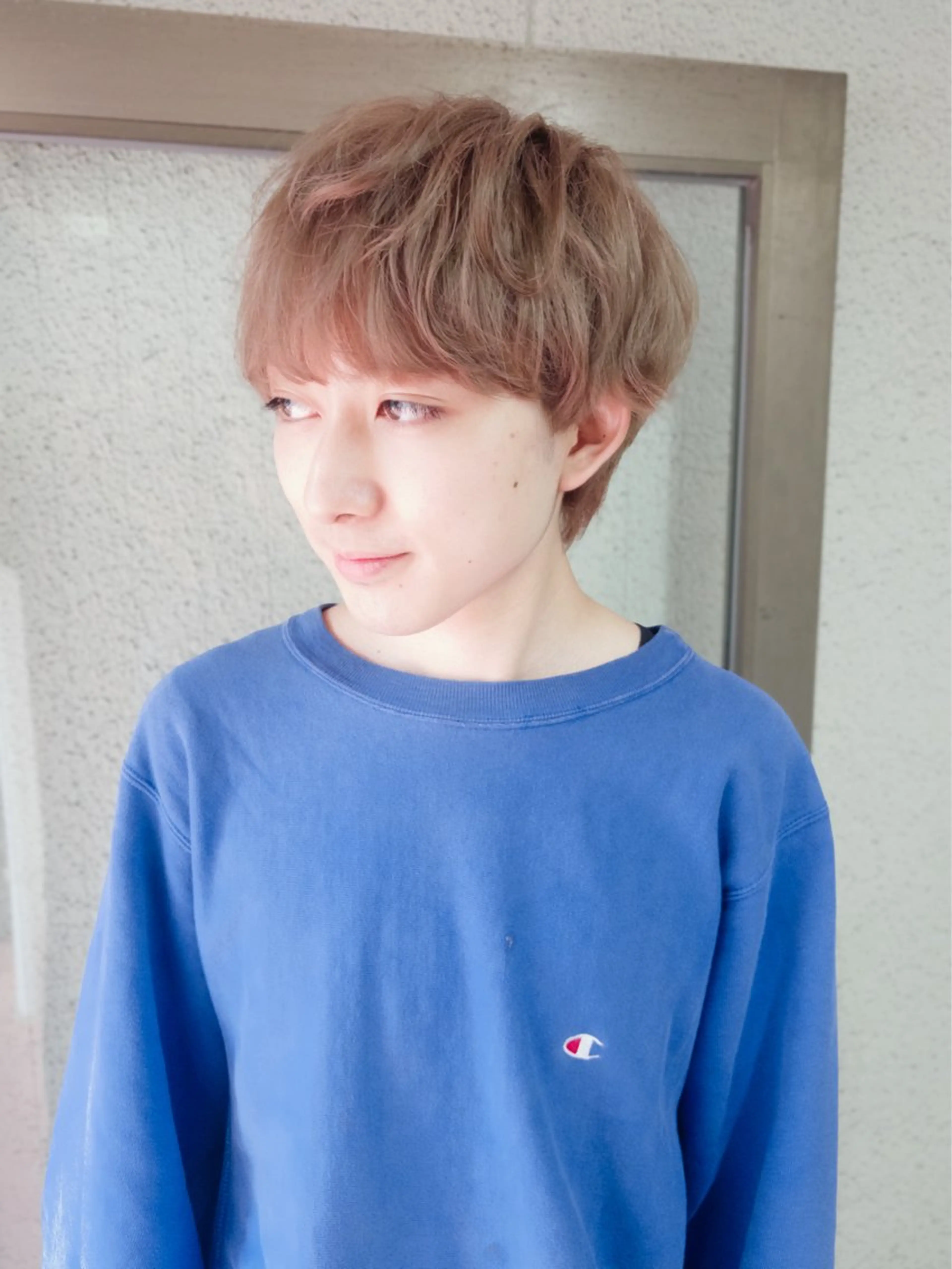 ショート カラー メンズ ヘアカラー 宮本 泰周のヘアスタイル