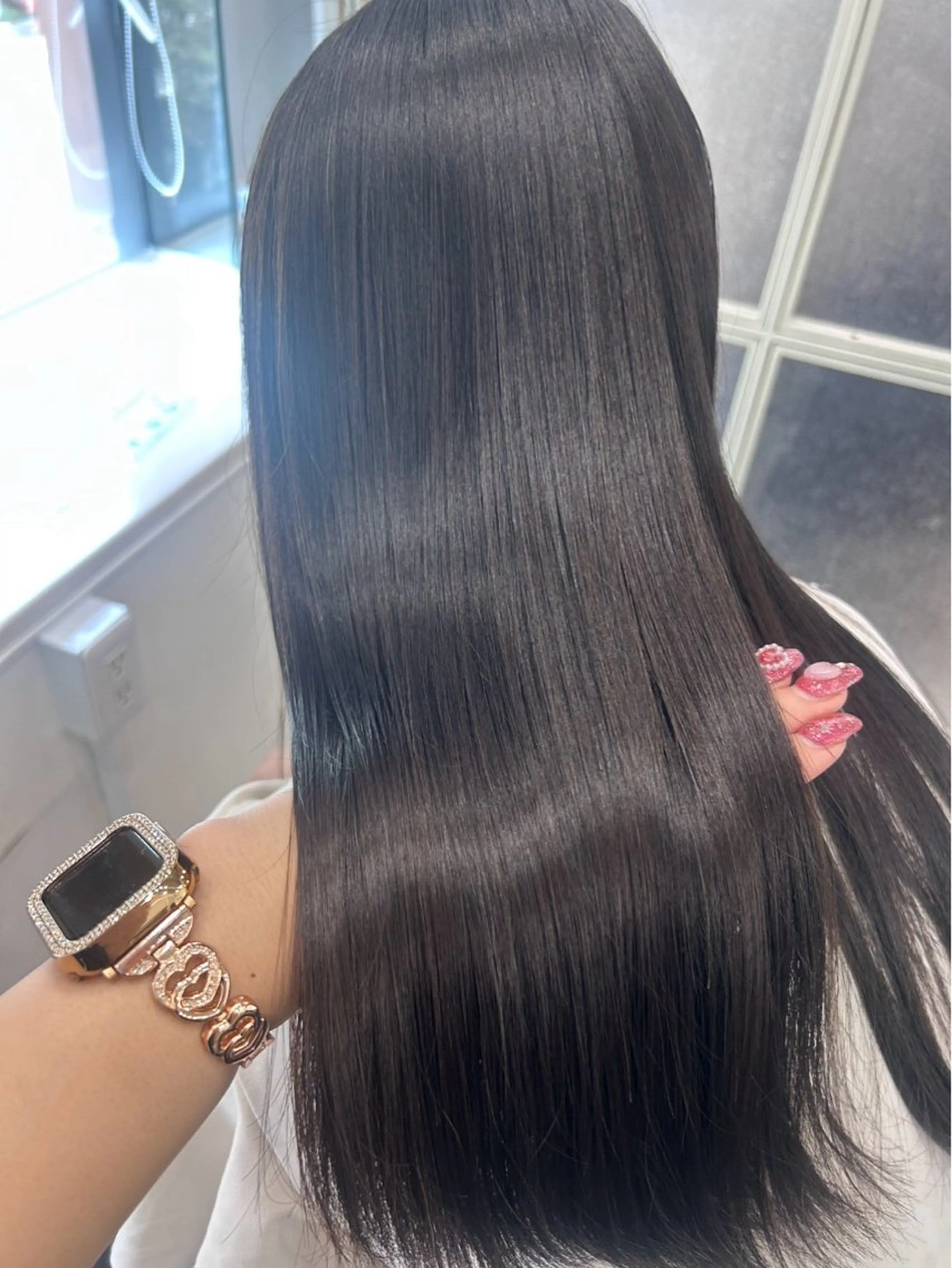 ロング 濱本 樹蘭のヘアスタイル