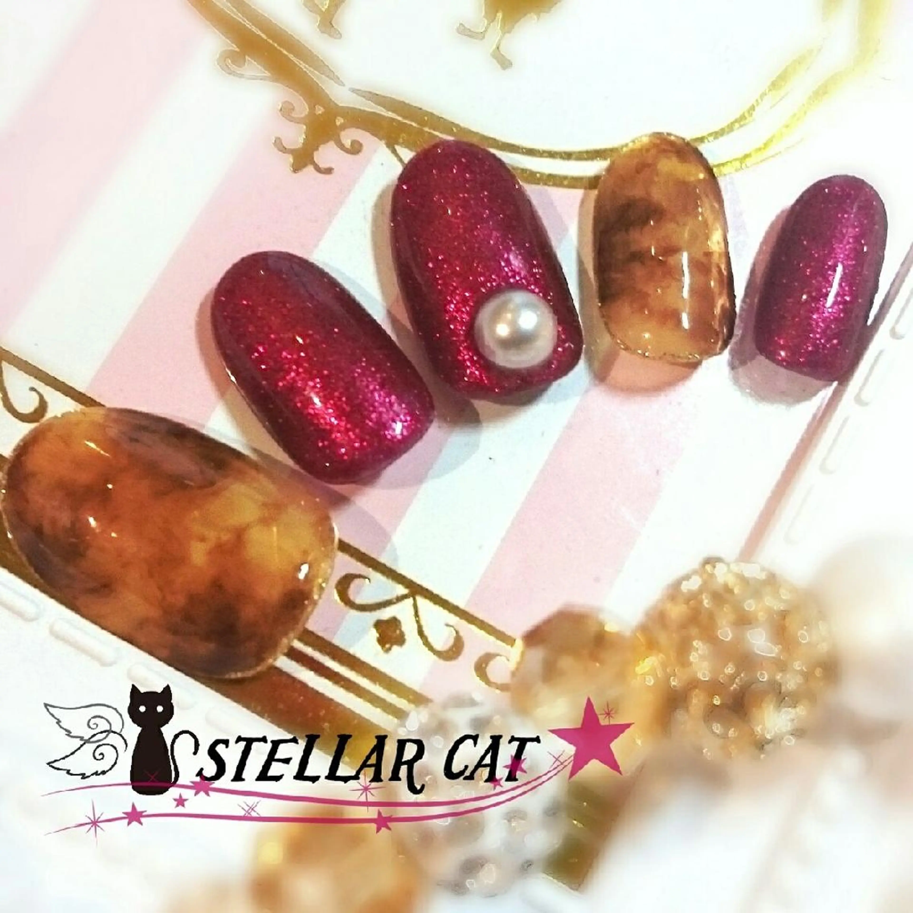 ネイル ハンドネイル ショートネイル専門 StellarCatのネイルデザイン