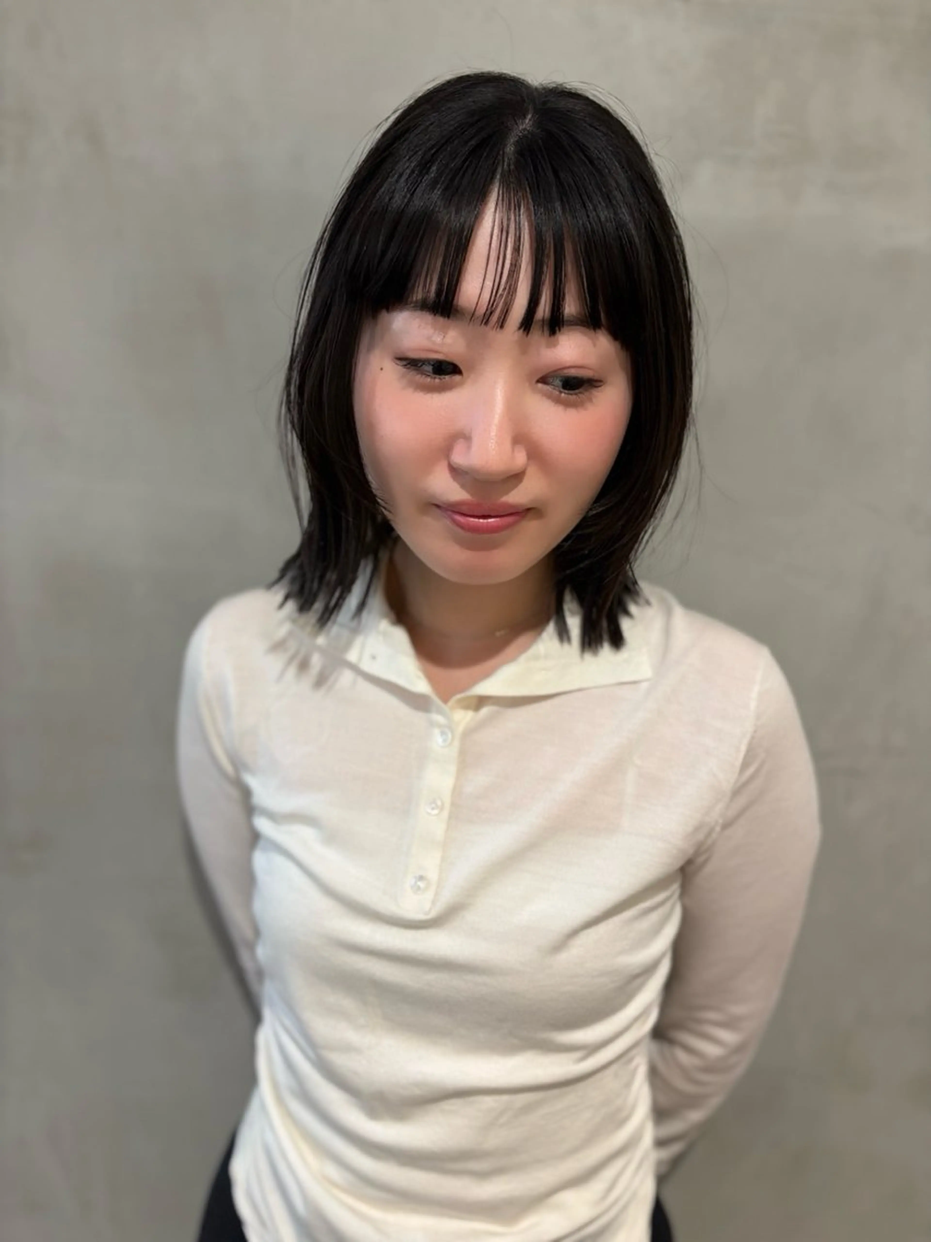 ミディアム カット トリートメント 優作 〜圧倒的信頼〜のヘアスタイル