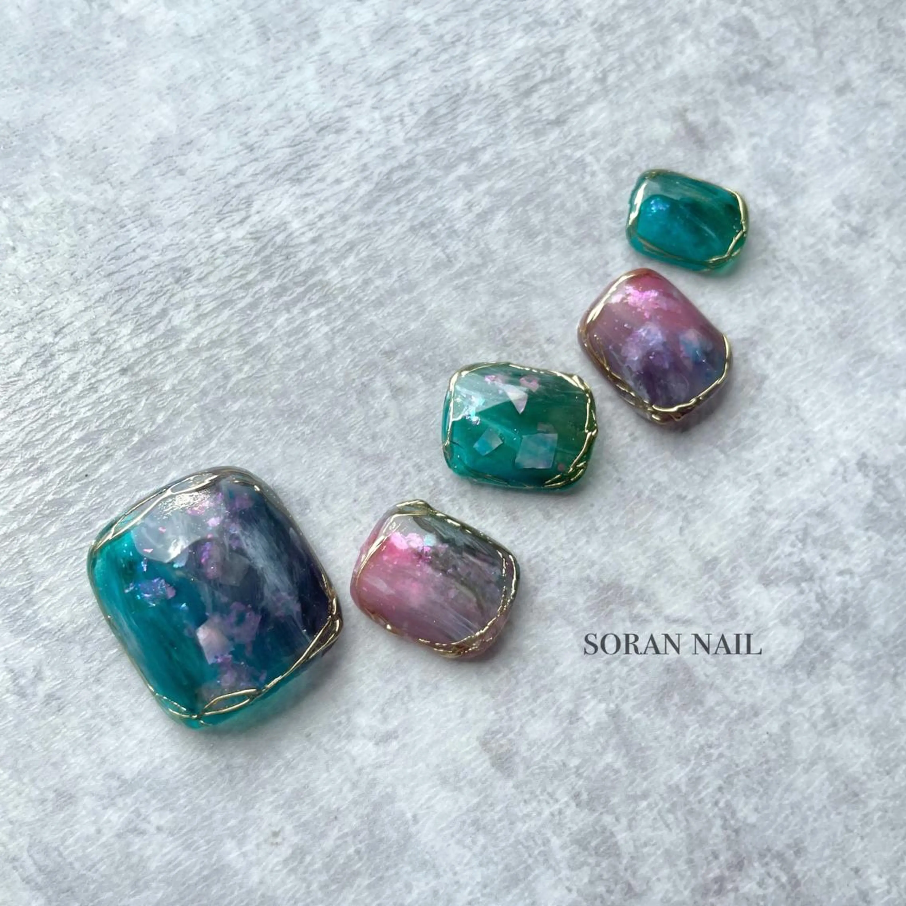 ネイル フットネイル soran nailのネイルデザイン