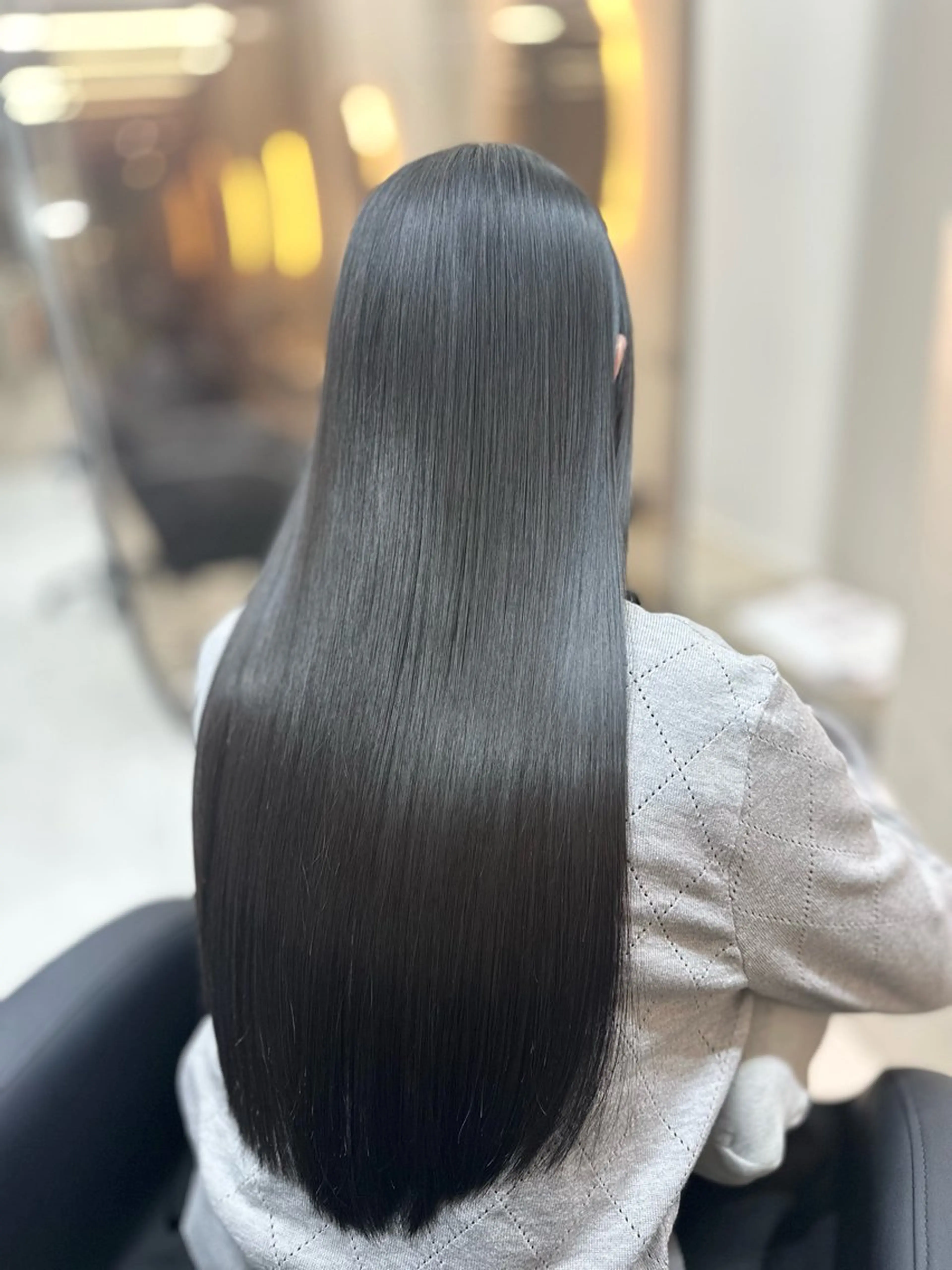 ロング カラー パーマ 縮毛矯正 【髪質改善特化】 tamのヘアスタイル