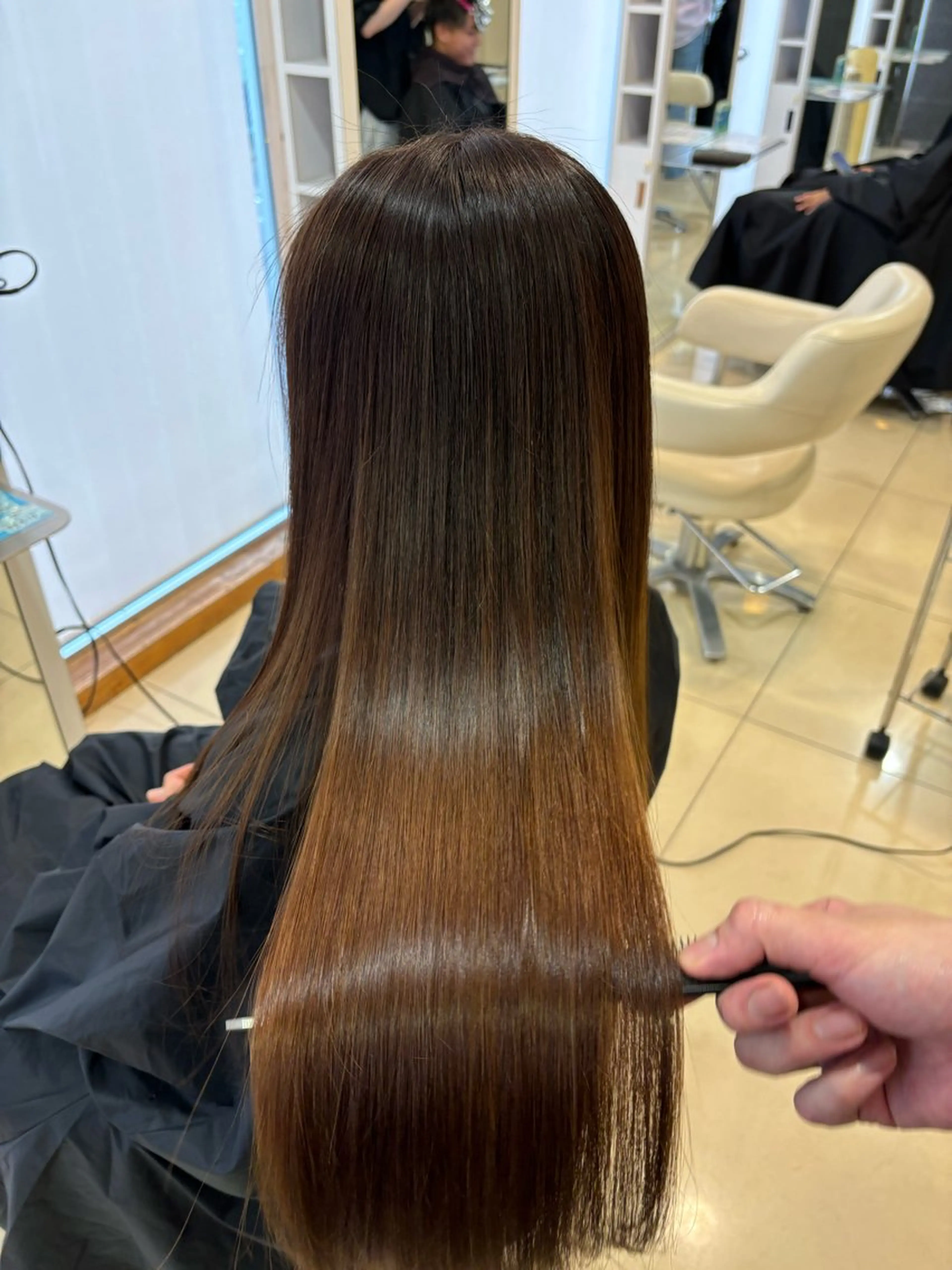 【✨半年間✨】カット➕カラーエステ7700円‼️【カラー会員】【カット×カラー×髪質改善トリートメント】【新規様限定】の写真