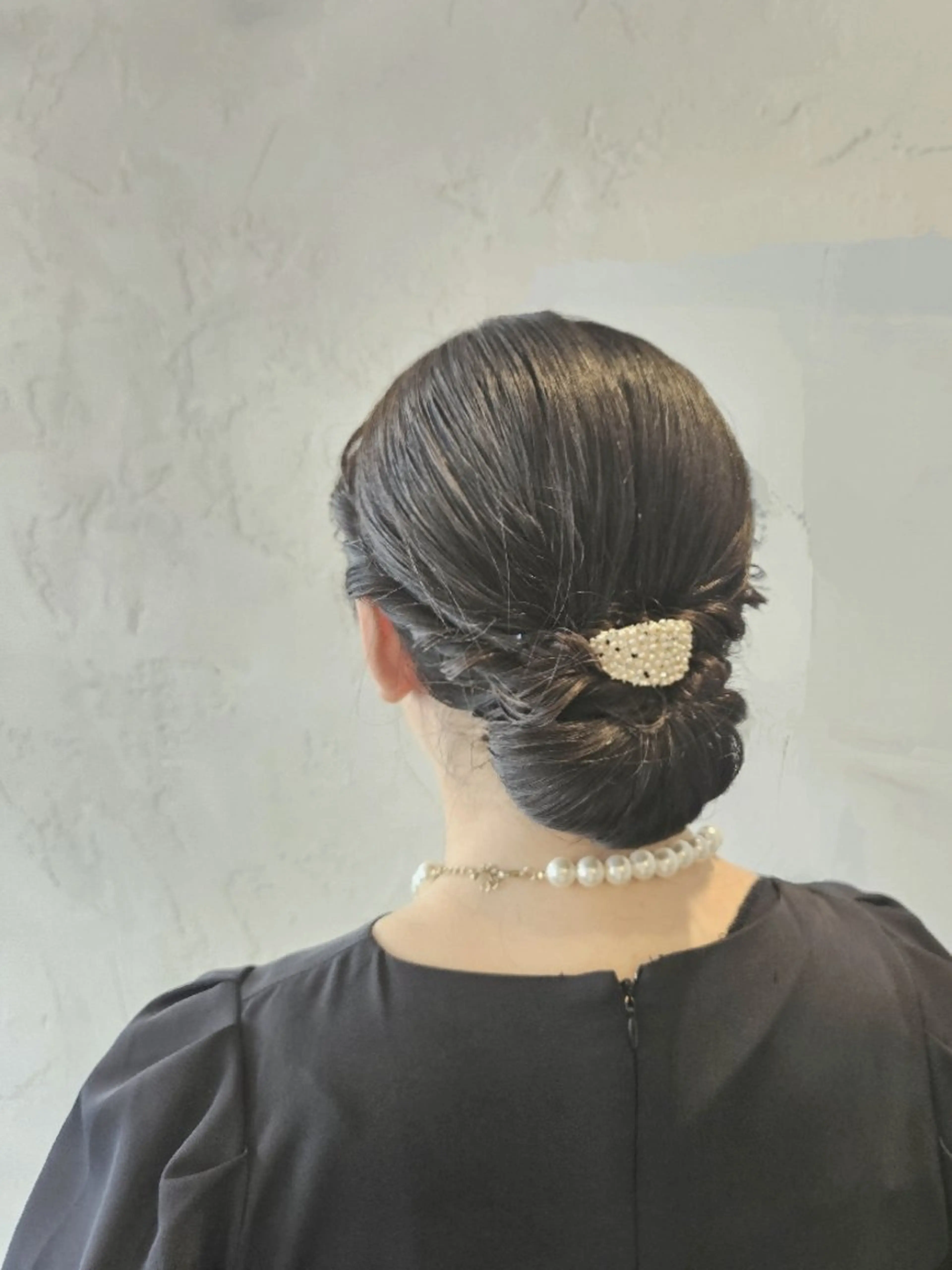 ヘアアレンジ ヘアセット 薄葉 美菜子のヘアスタイル