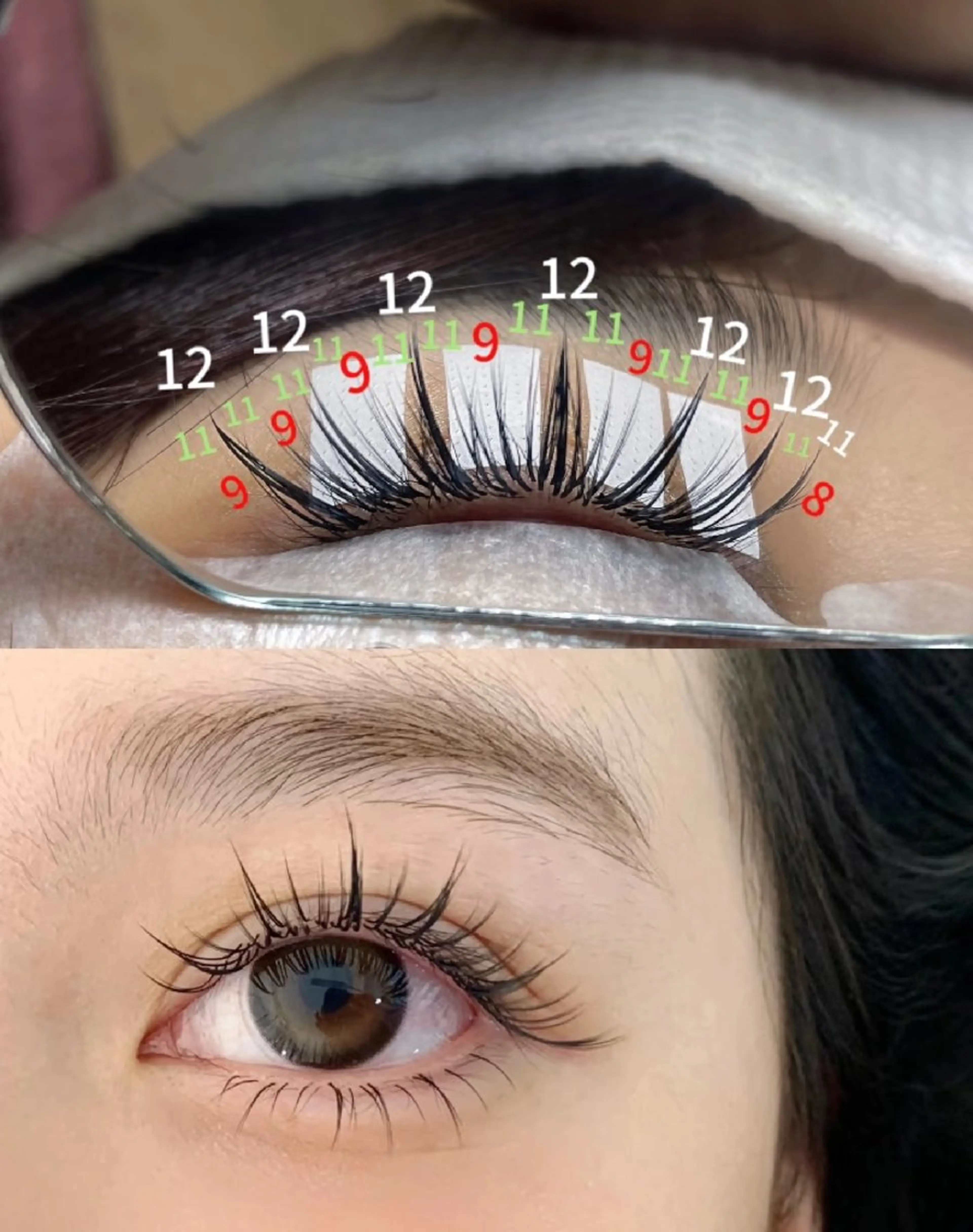 マツエク・マツパ ナチュラル ボリュームラッシュ ワンホンマツエク マツエク LB美容サロン　池袋東口店所属・古賀 みゆのマツエク・マツパデザイン