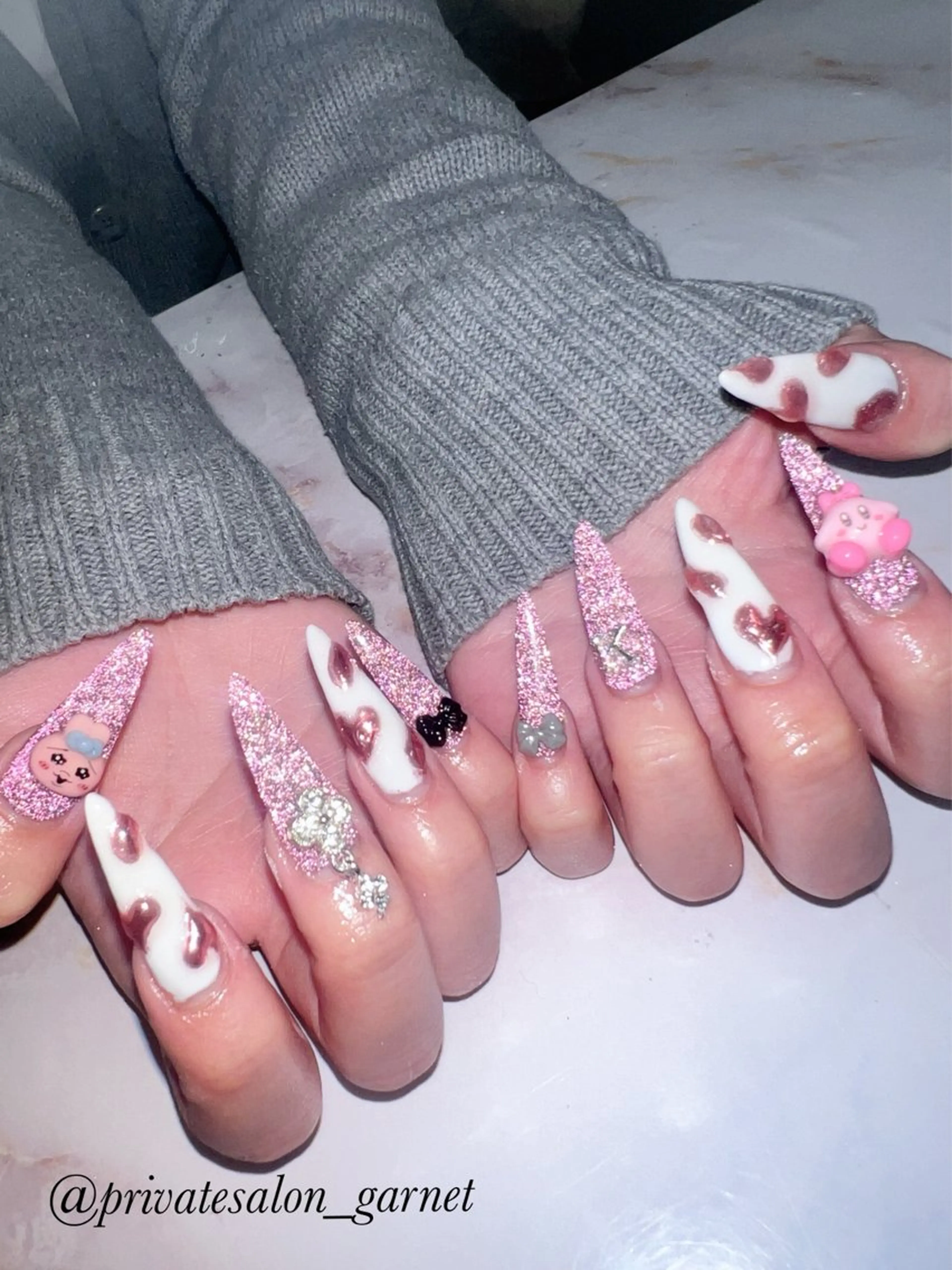 ネイル ハンドネイル Garnet nailのネイルデザイン