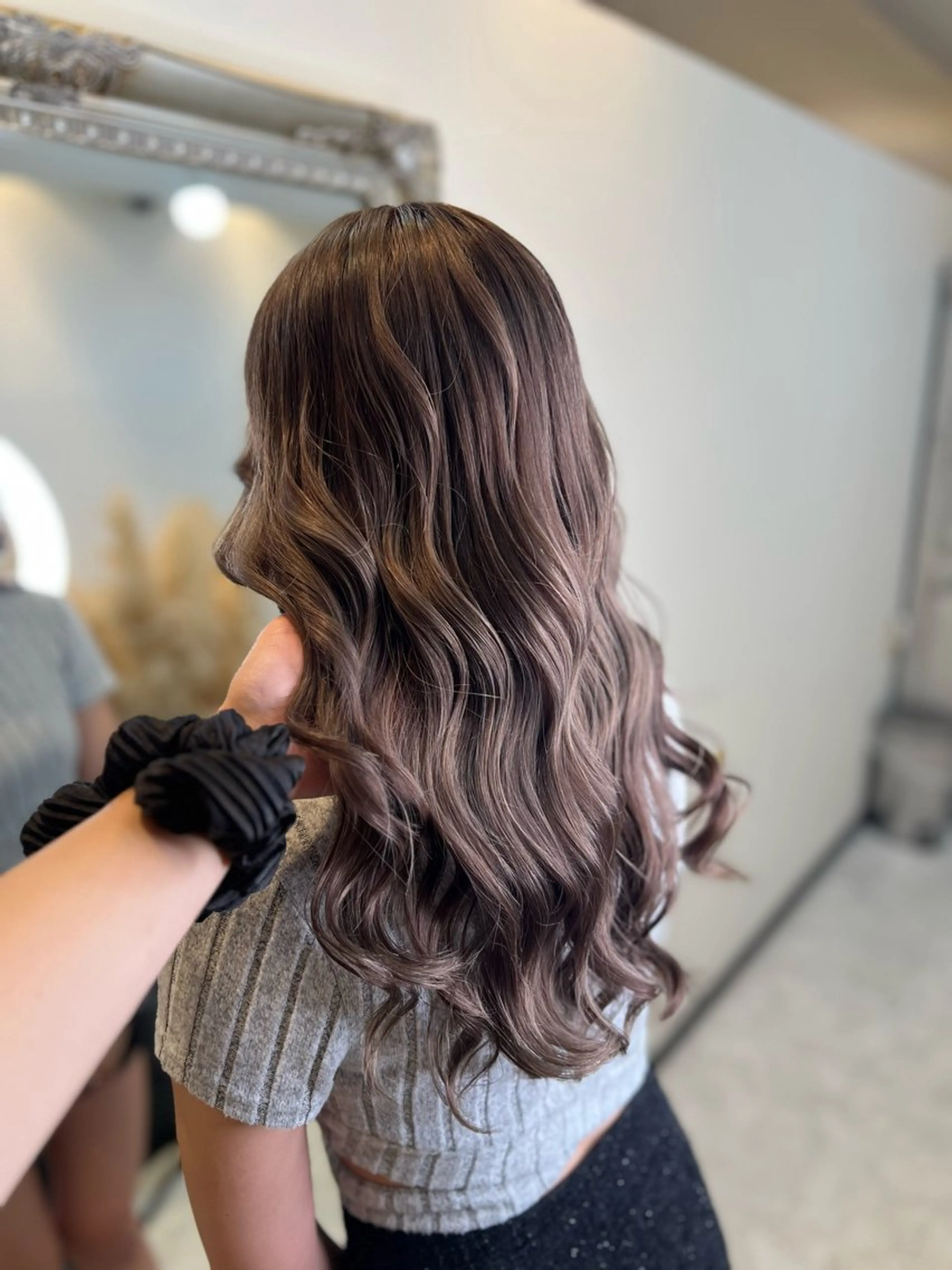 カラー ankhcross所属・𝒩𝒪𝒜 /ハイトーン/表参道のヘアスタイル