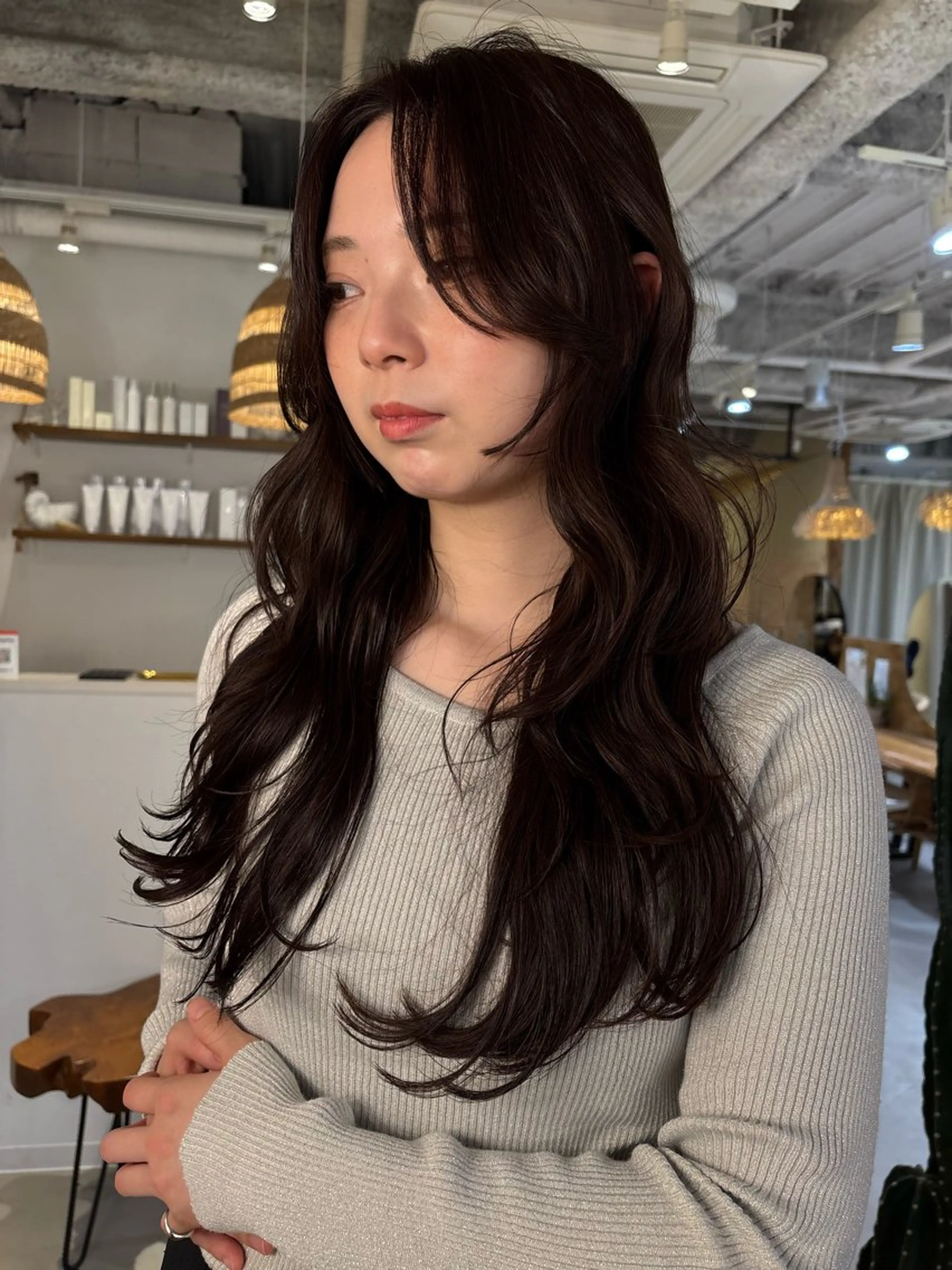 ロング cocoluana(ココルアナ)所属・韓国風ヘア専門 🇰🇷Noaのヘアスタイル