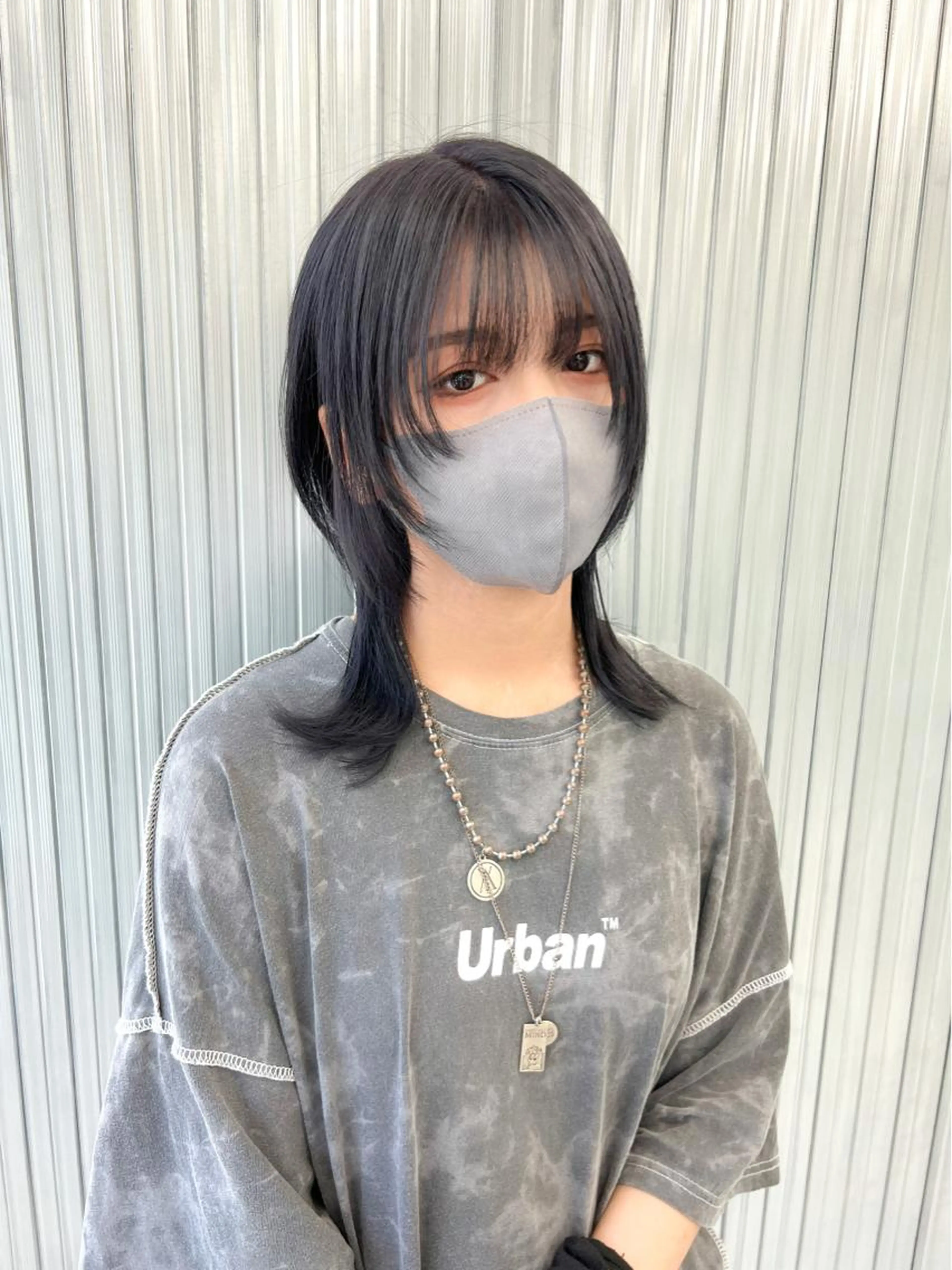 ウルフカット×髪質再生トリートメントの写真