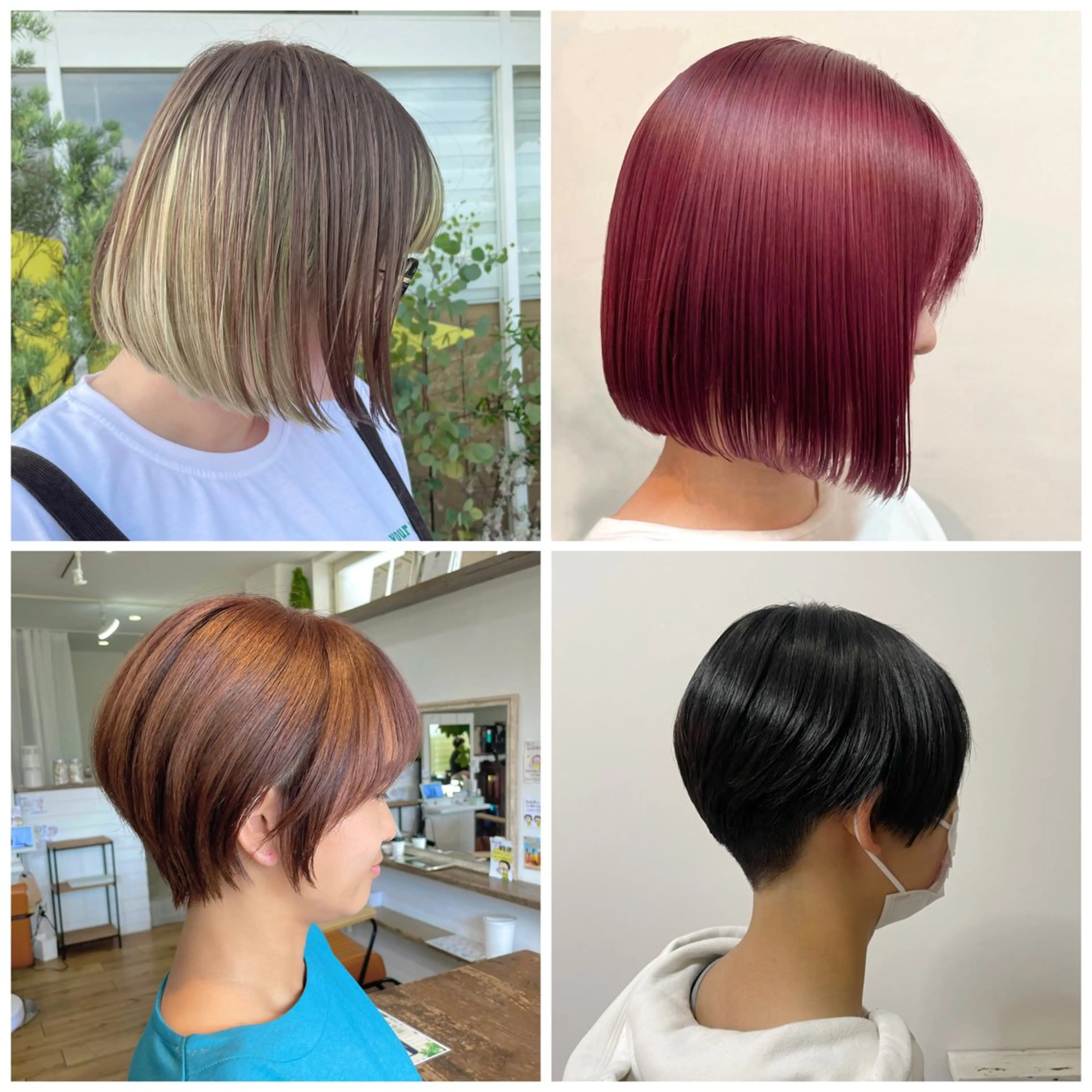 ショート ボブ ショートヘア 奥田 誠司のヘアスタイル