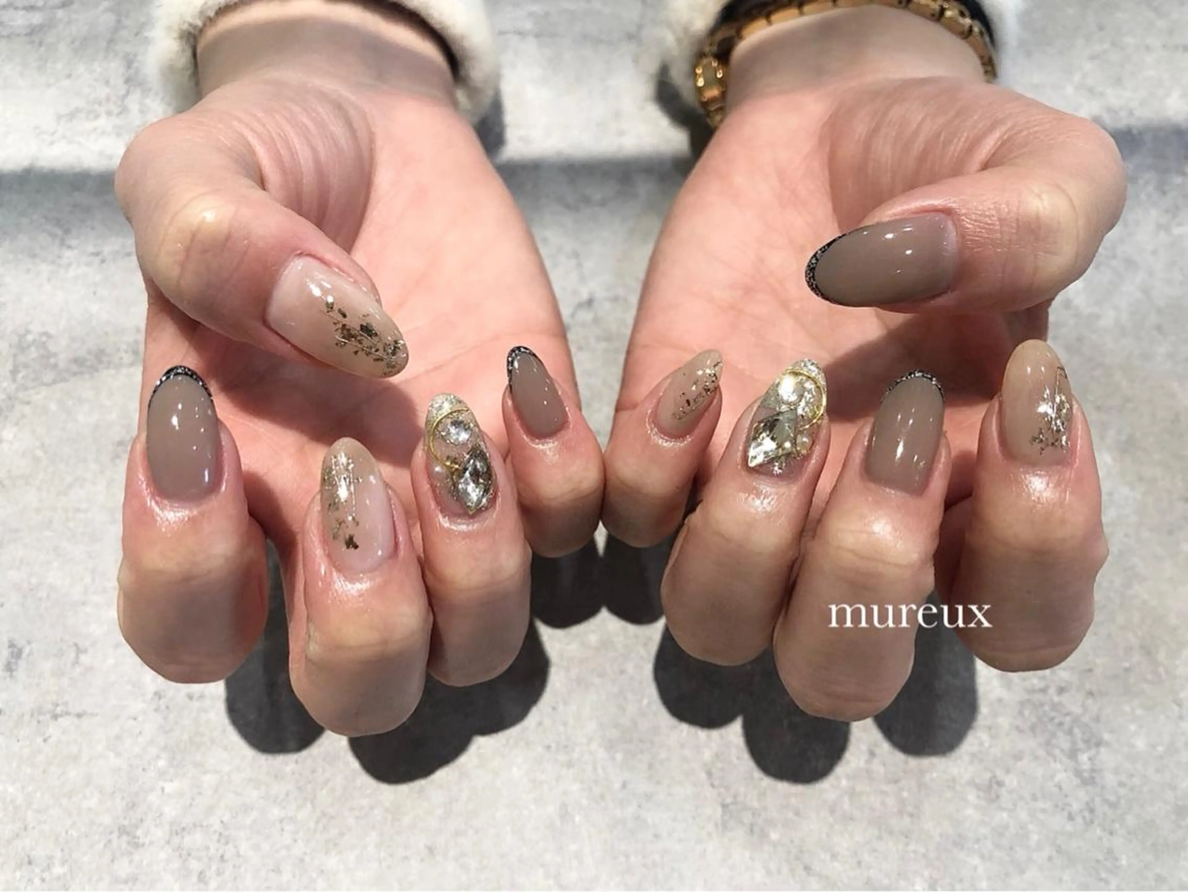 ネイル ハンドネイル mureux ∵ayakaのネイルデザイン