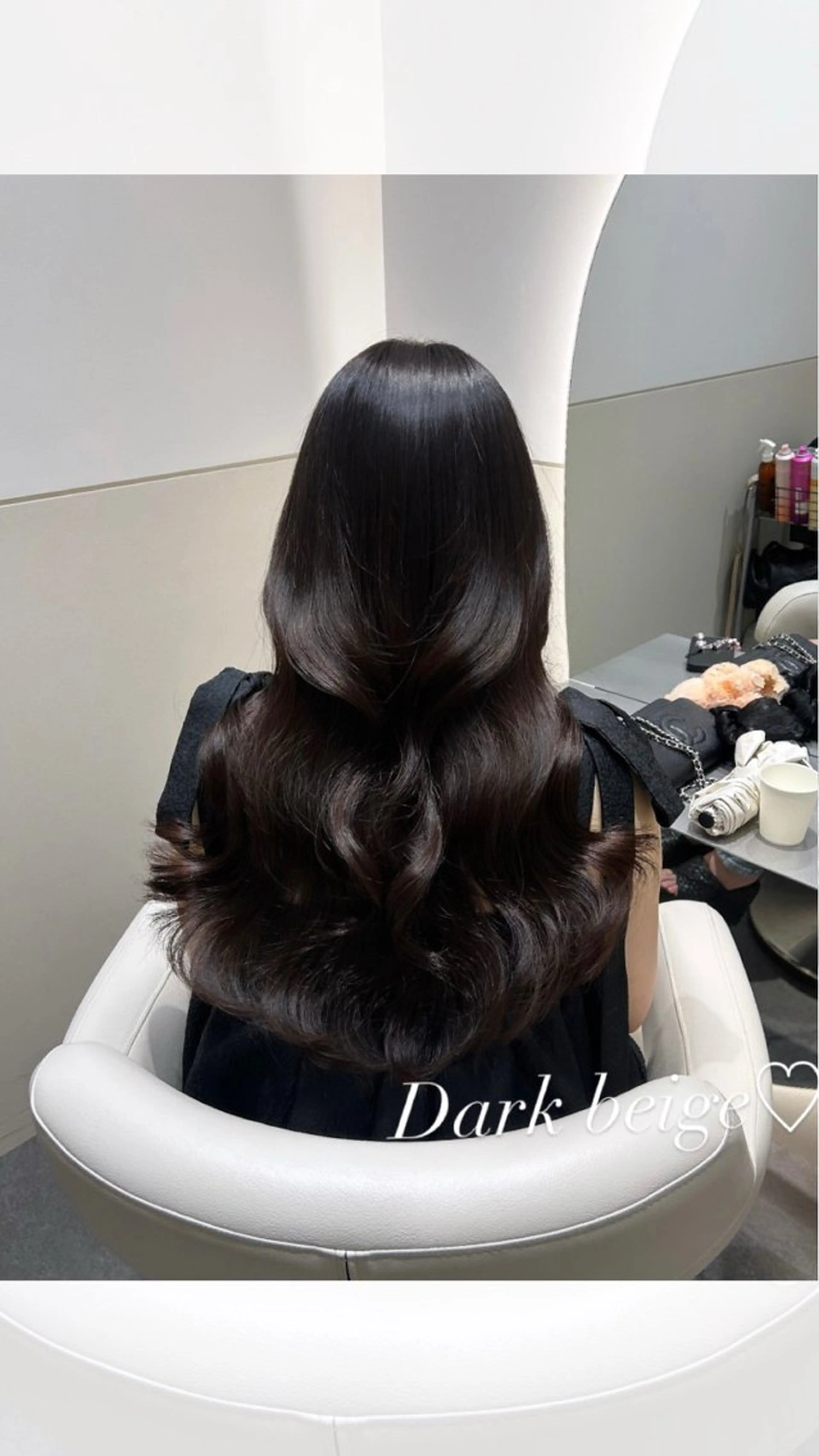 ロング カラー カット ヘアカラー トリートメント 🩷韓国ヘア/ミディ アム🩷Maikaのヘアスタイル