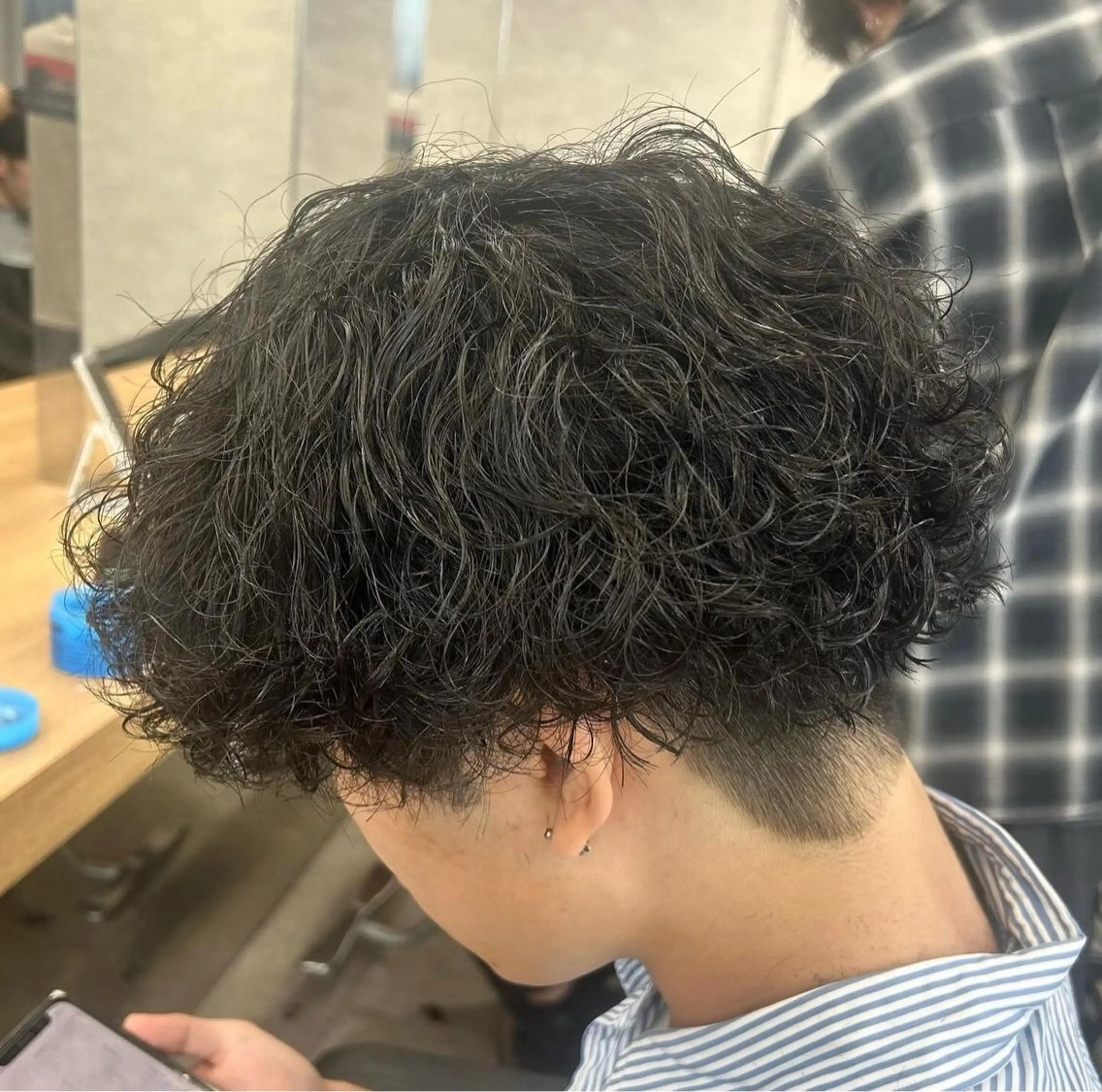 ショート パーマ メンズ 🖤Ayumi🖤 メンズ特化❤️‍🔥のヘアスタイル