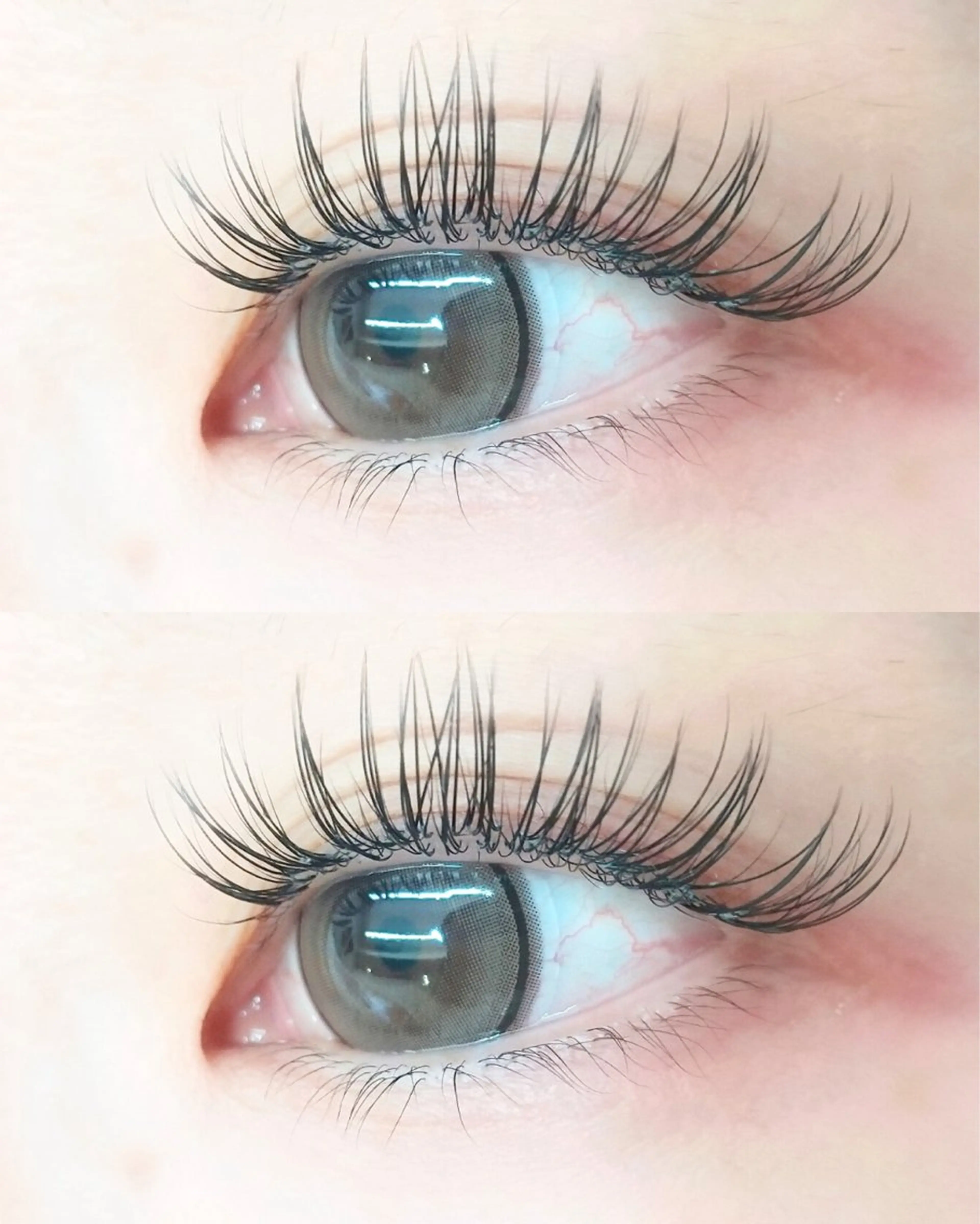 💫フラットラッシュ120本💫 *オフ無料* 〈LDカール➕1000円〉 お仕上げコーティング付きの写真