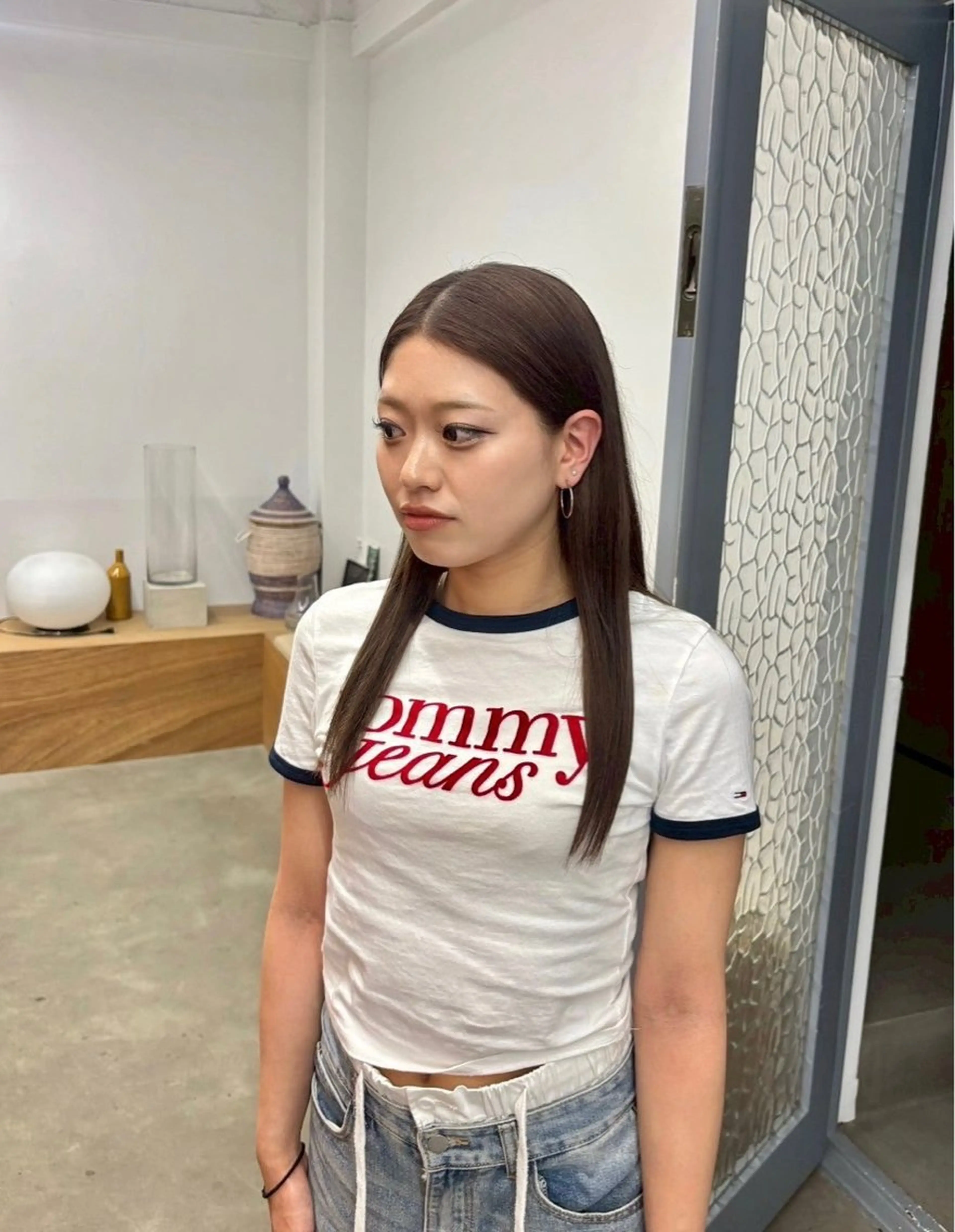 カラー ヘアカラー 吉野 新菜のヘアスタイル