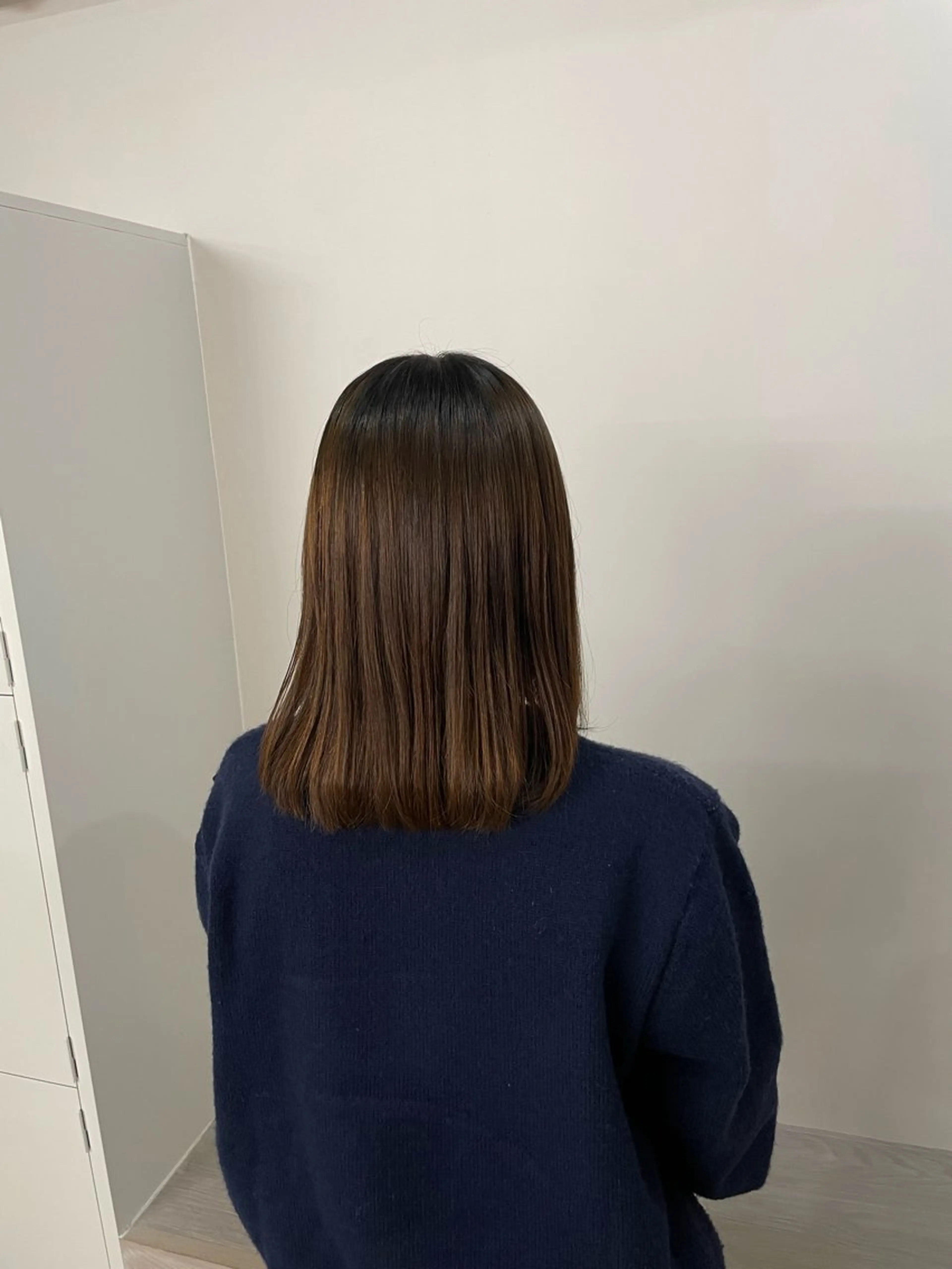 ミディアム en:s【新潟万代】 🌈川瀬瑠那のヘアスタイル