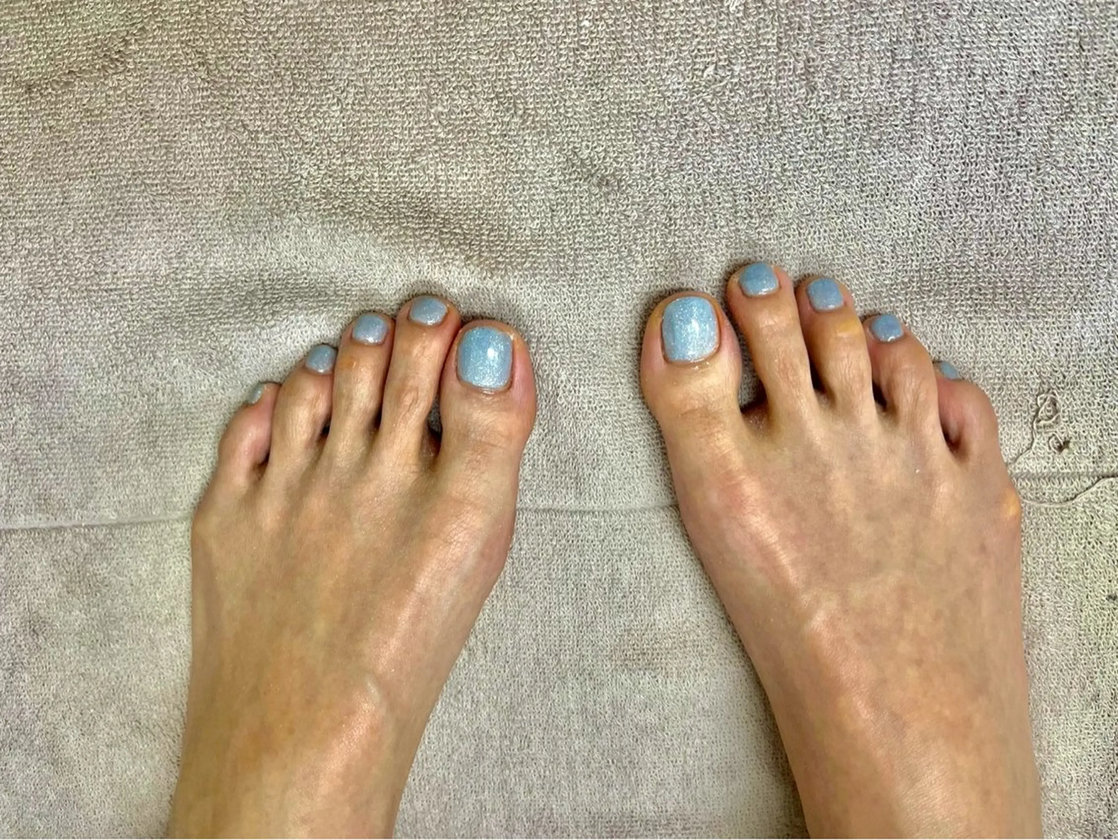 （オフ無し）フットネイルの写真