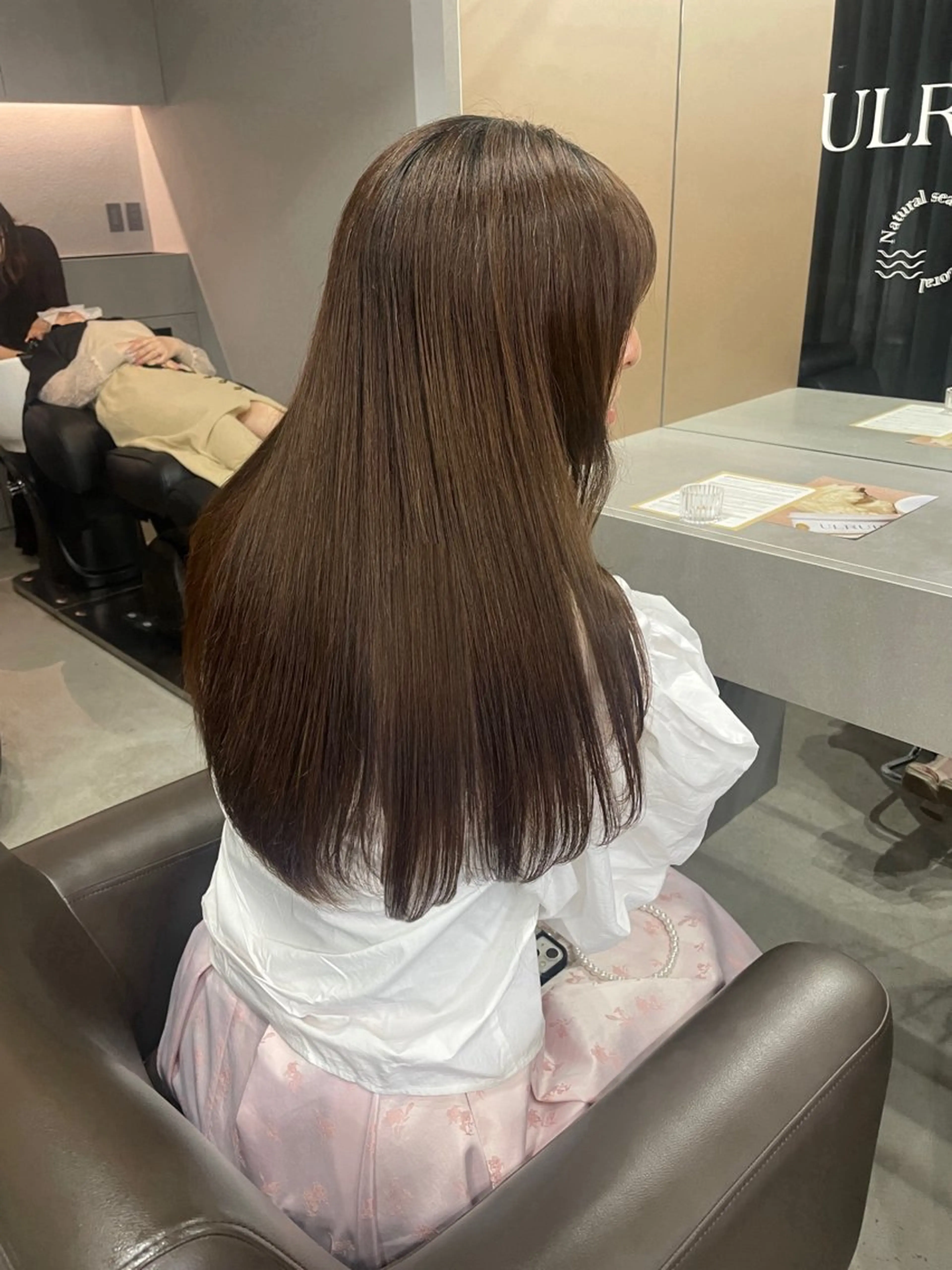 セミロング カラー ヘアカラー 表参道/髪質改善・ 透明感 colorのヘアスタイル