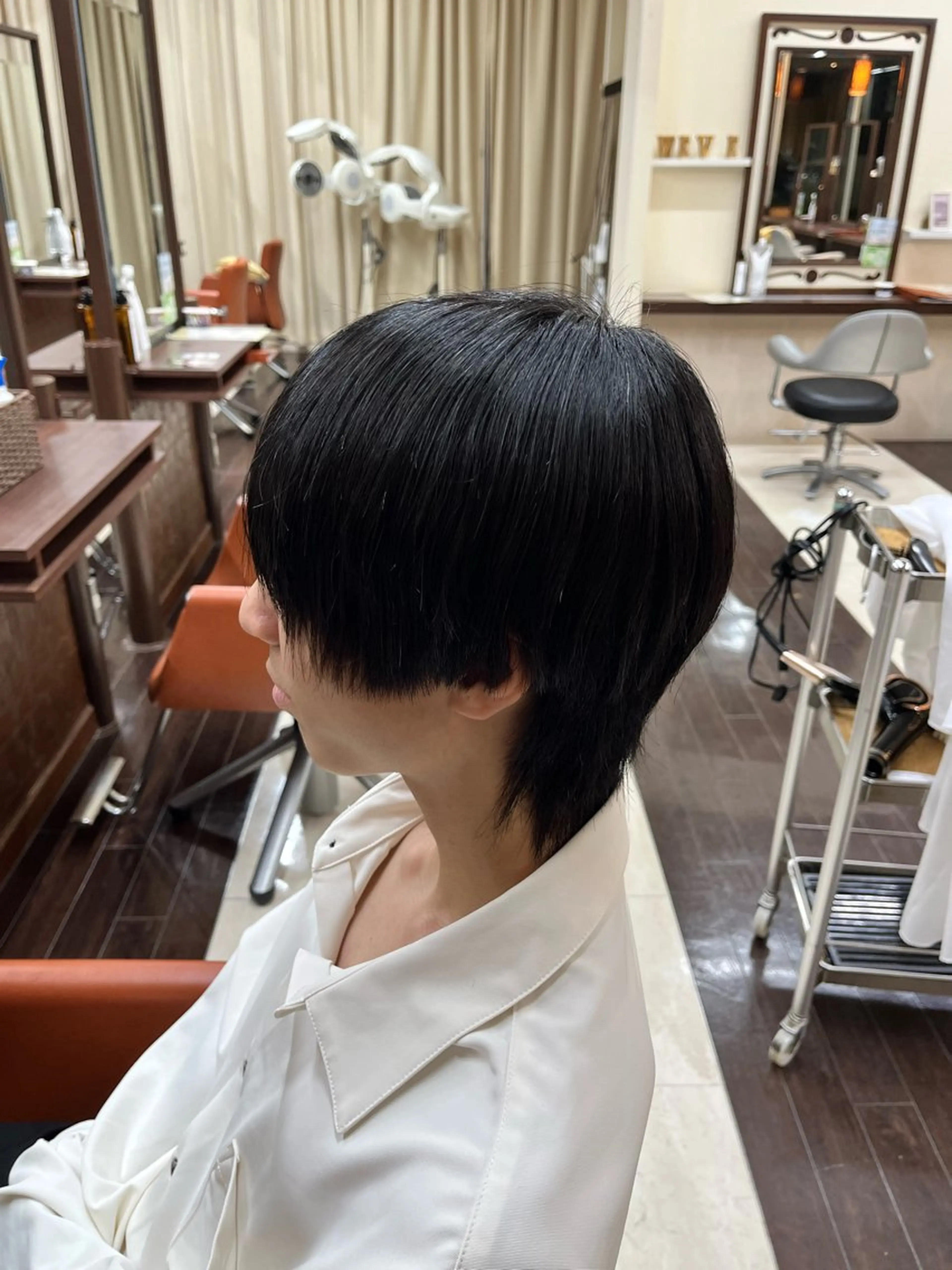 ショート メンズ マッシュウルフ マッシュ メンズウルフカット ウルフカット AROH  men's cut&men's perm 船橋店所属・🧊メンズ特化🧊 高木航希のヘアスタイル