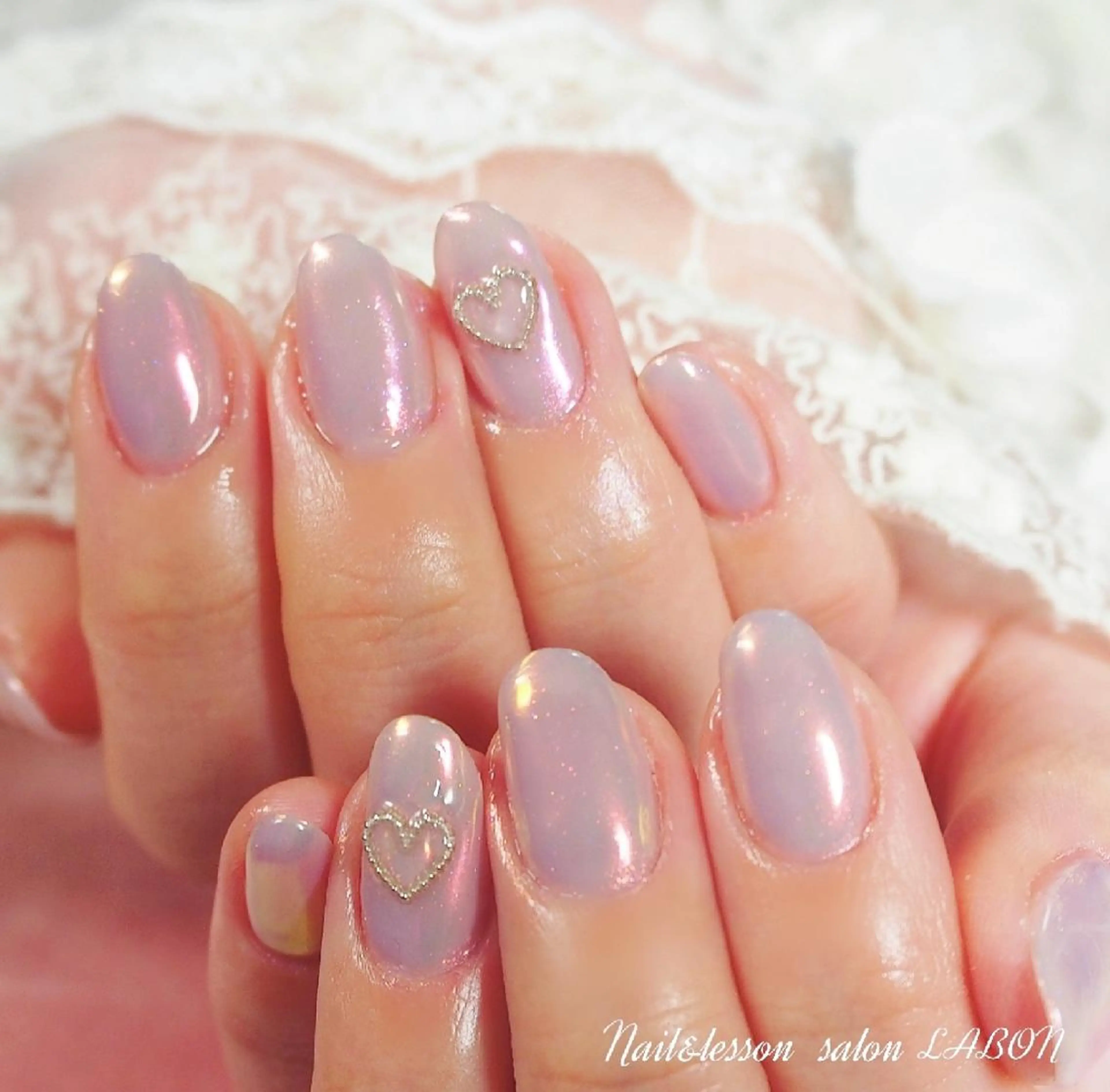 ネイル オーロラネイル Nail salon LABONのネイルデザイン