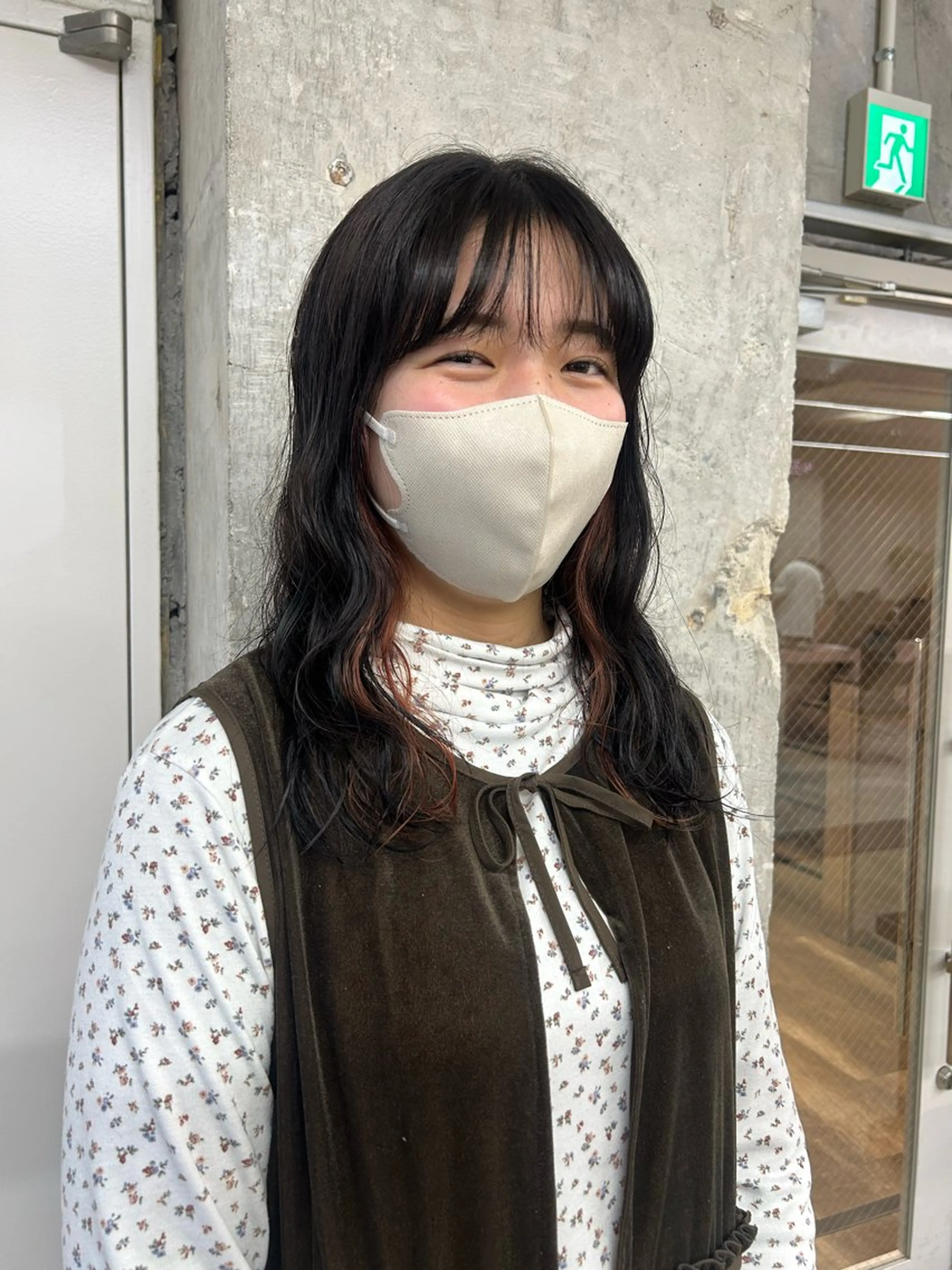 セミロング ヘアカラー 伊藤ほのか /パーマ/ショートのヘアスタイル