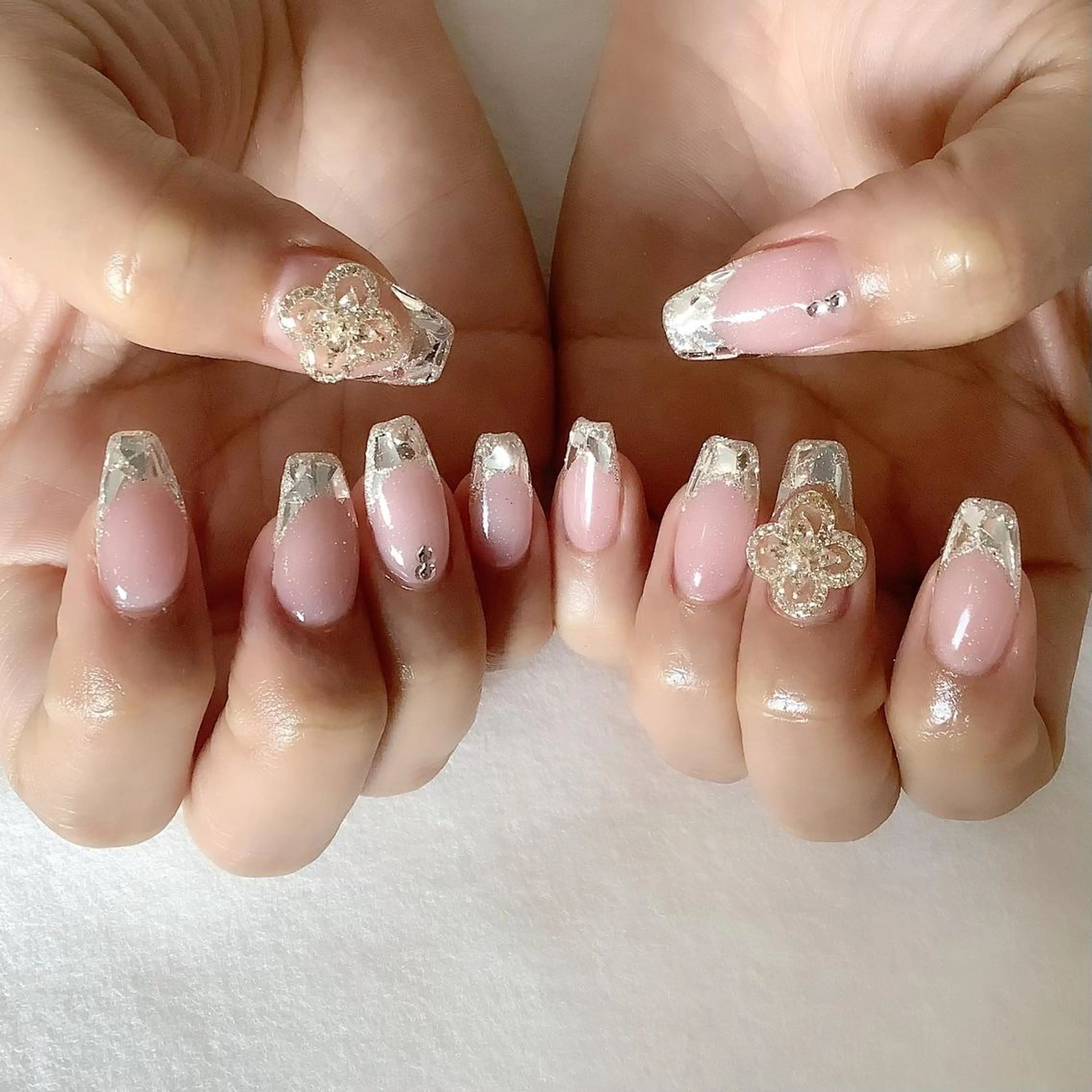 ネイル ハンドネイル 💎🐰 saki. m 🐰💎のネイルデザイン