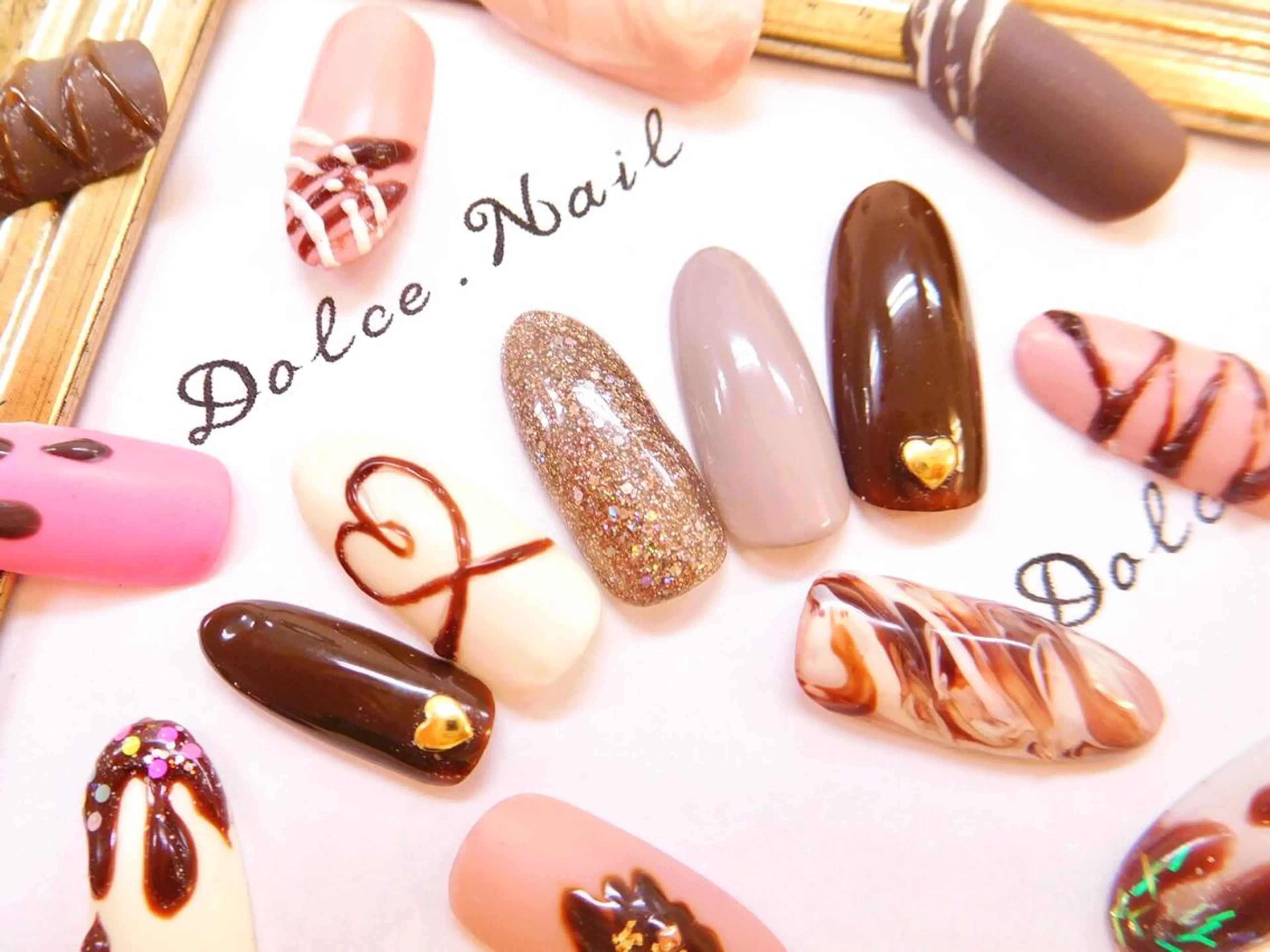 ネイル ジェルネイル ソフトジェル Dolce.Nail 柏店のネイルデザイン