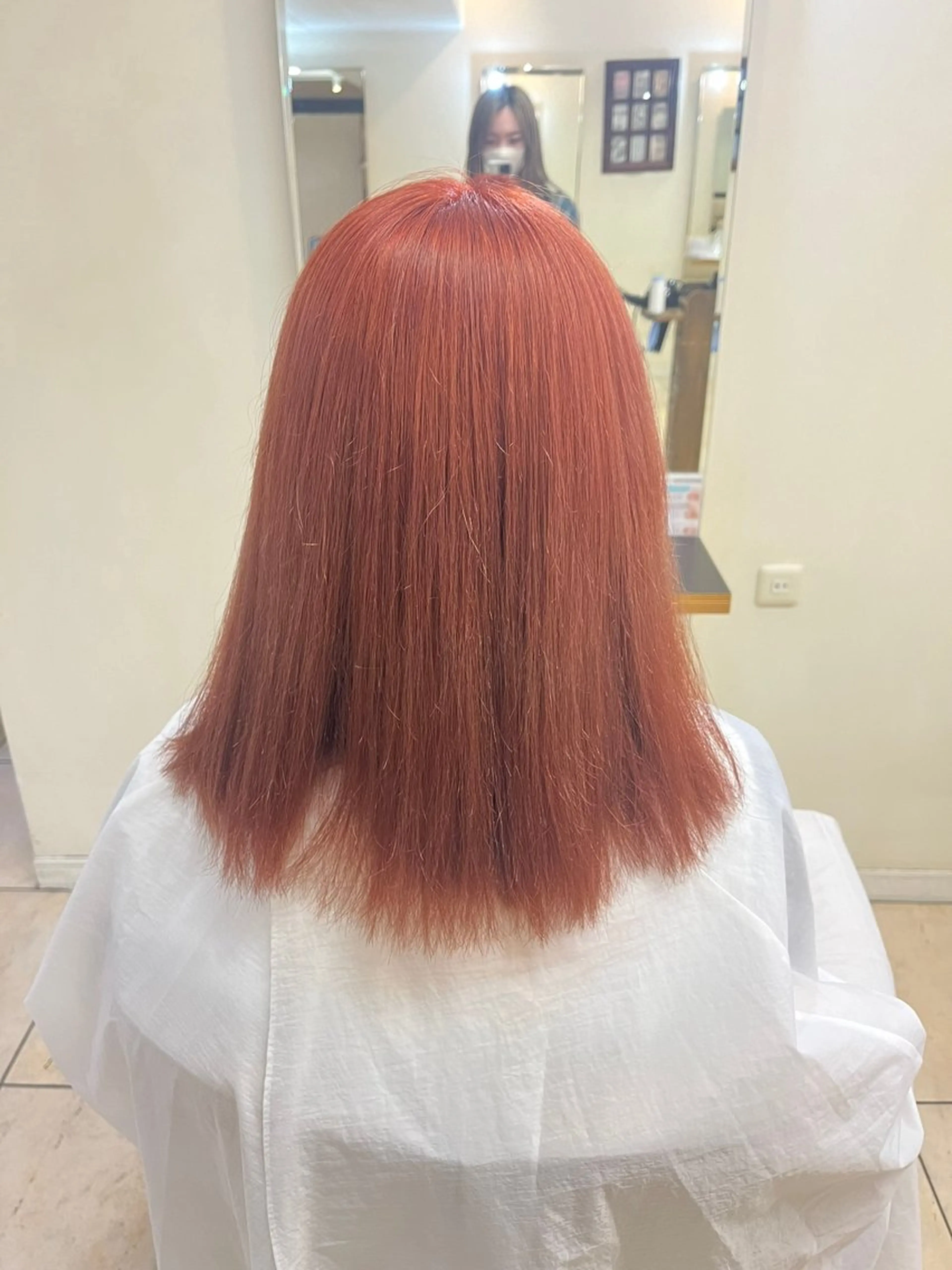 ロング ヘアカラー エムスラッシュ本牧所属・片岡 未優のヘアスタイル