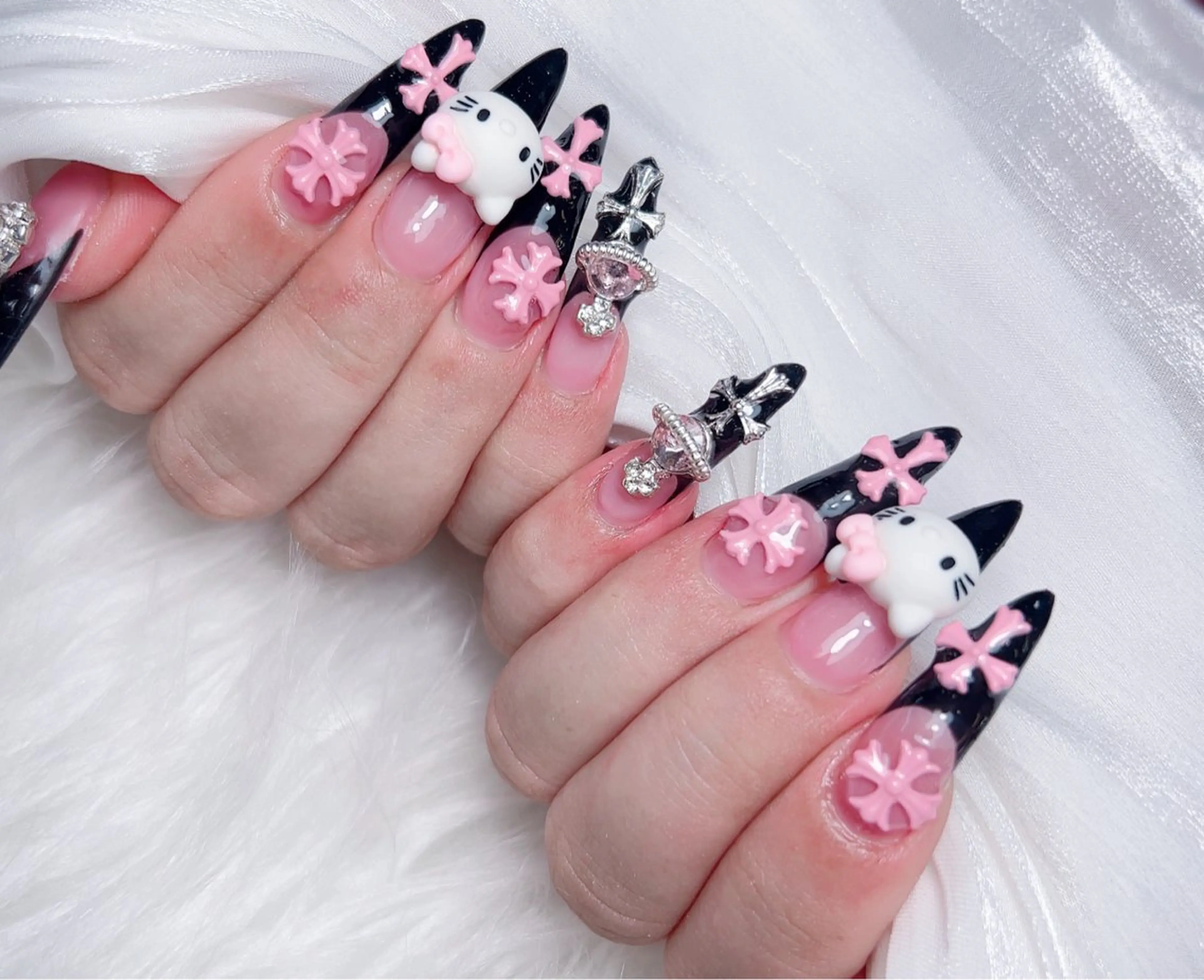 ネイル ハンドネイル M🌷nail 長さだし専門店のネイルデザイン