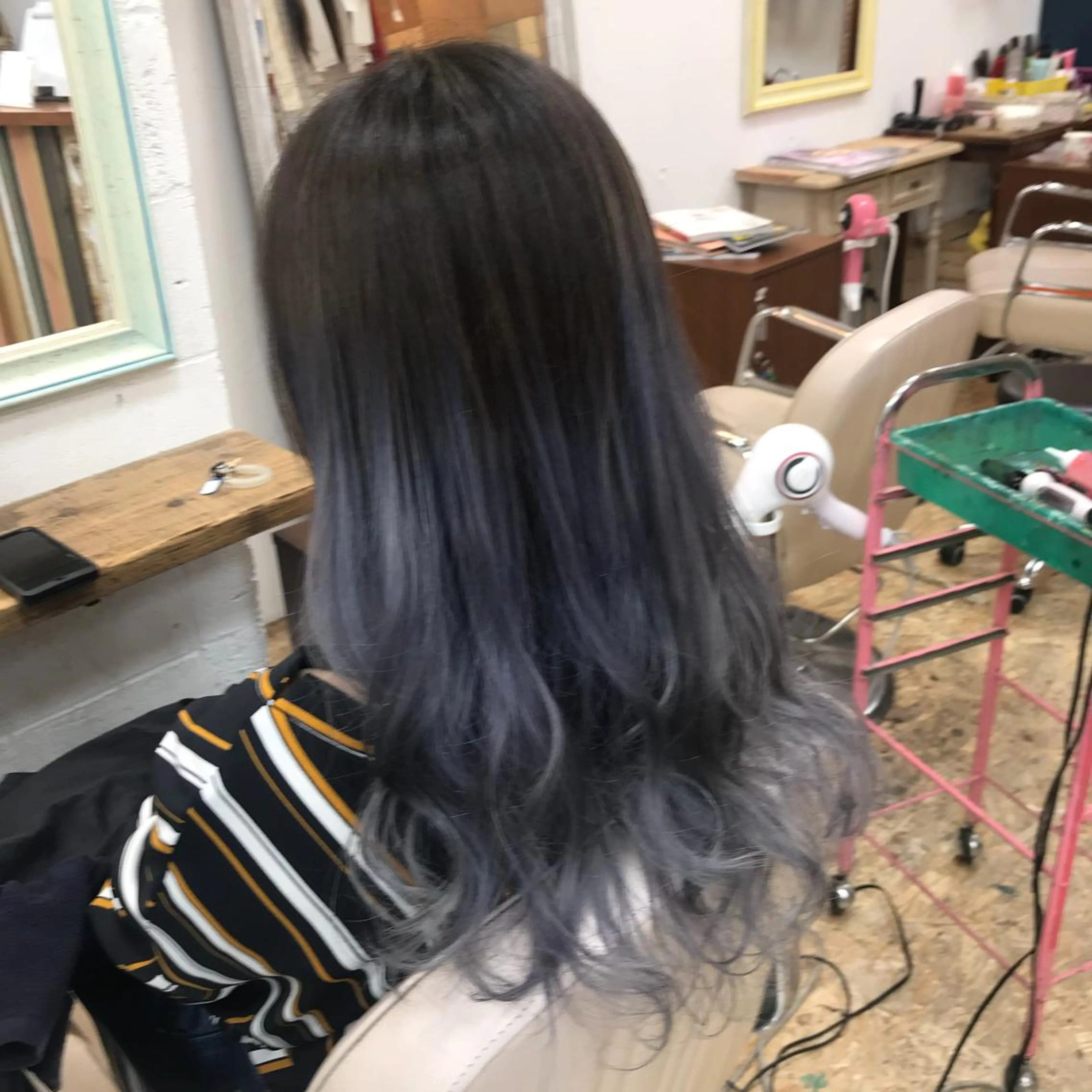 ロング カラー カット ヘアカラー トリートメント 💘カラー人気No. 1💘SAYAのヘアスタイル