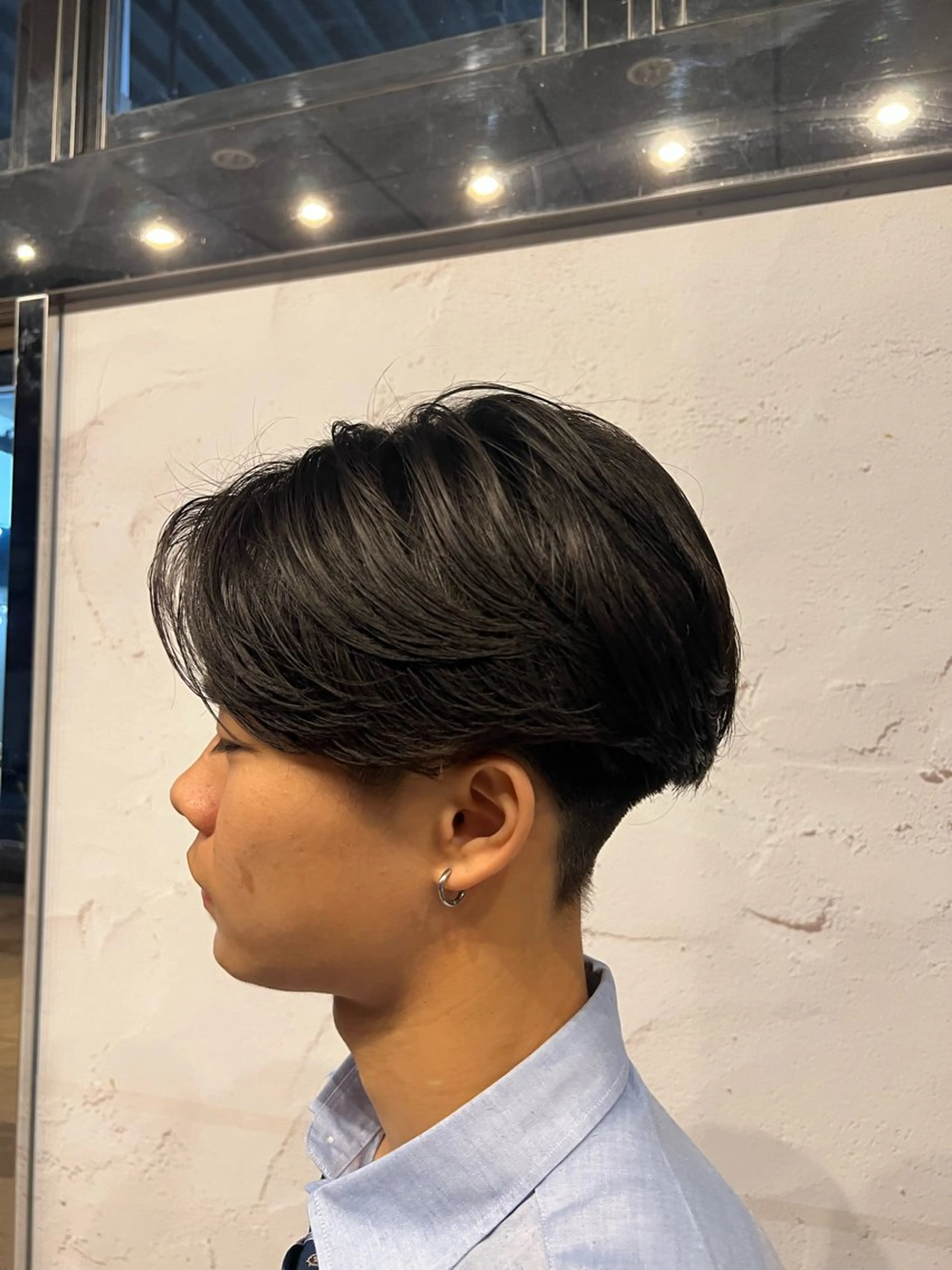 メンズ センターパート Men's NAM 八角のヘアスタイル