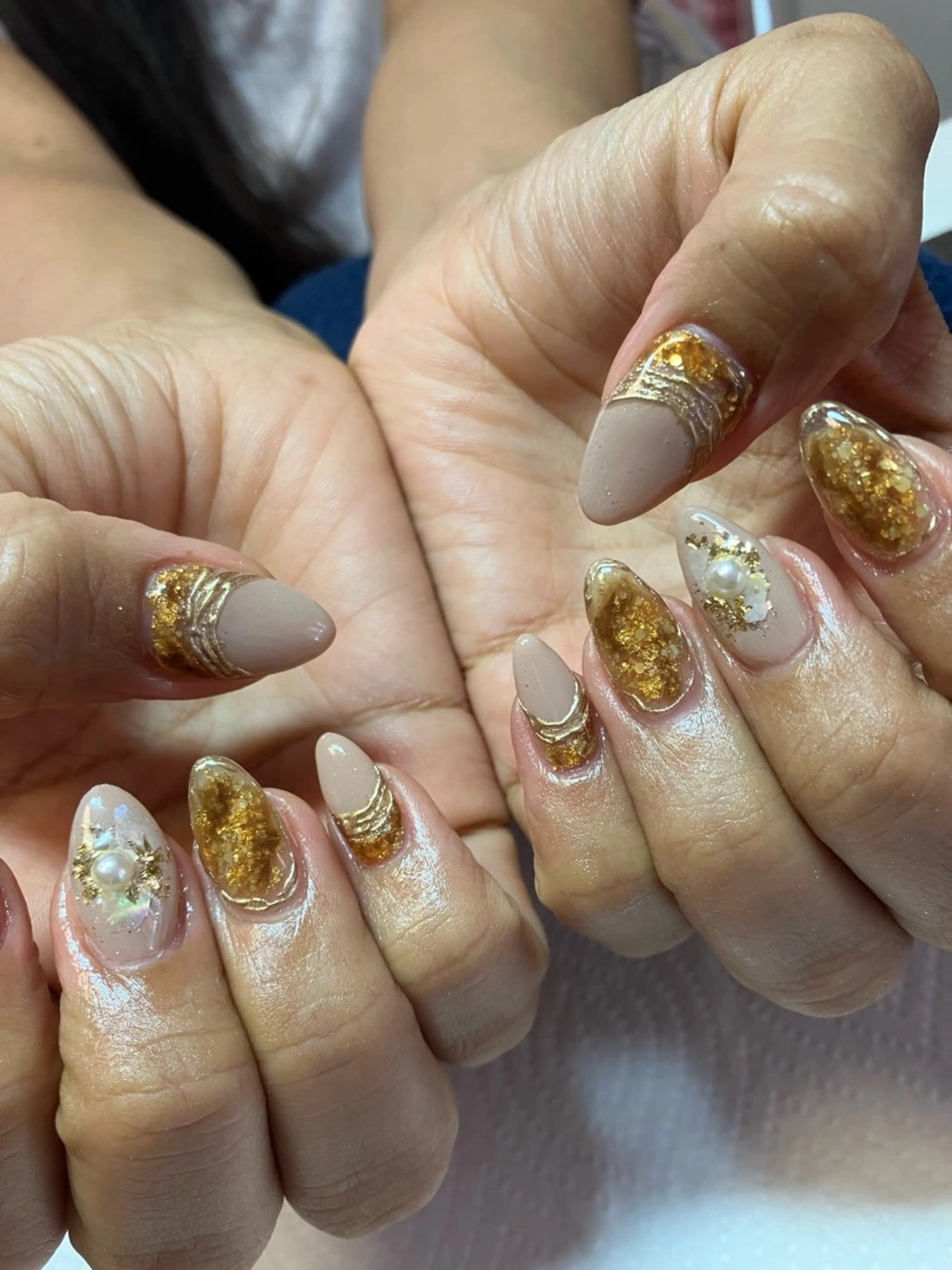 ネイル rukianail 新里のネイルデザイン