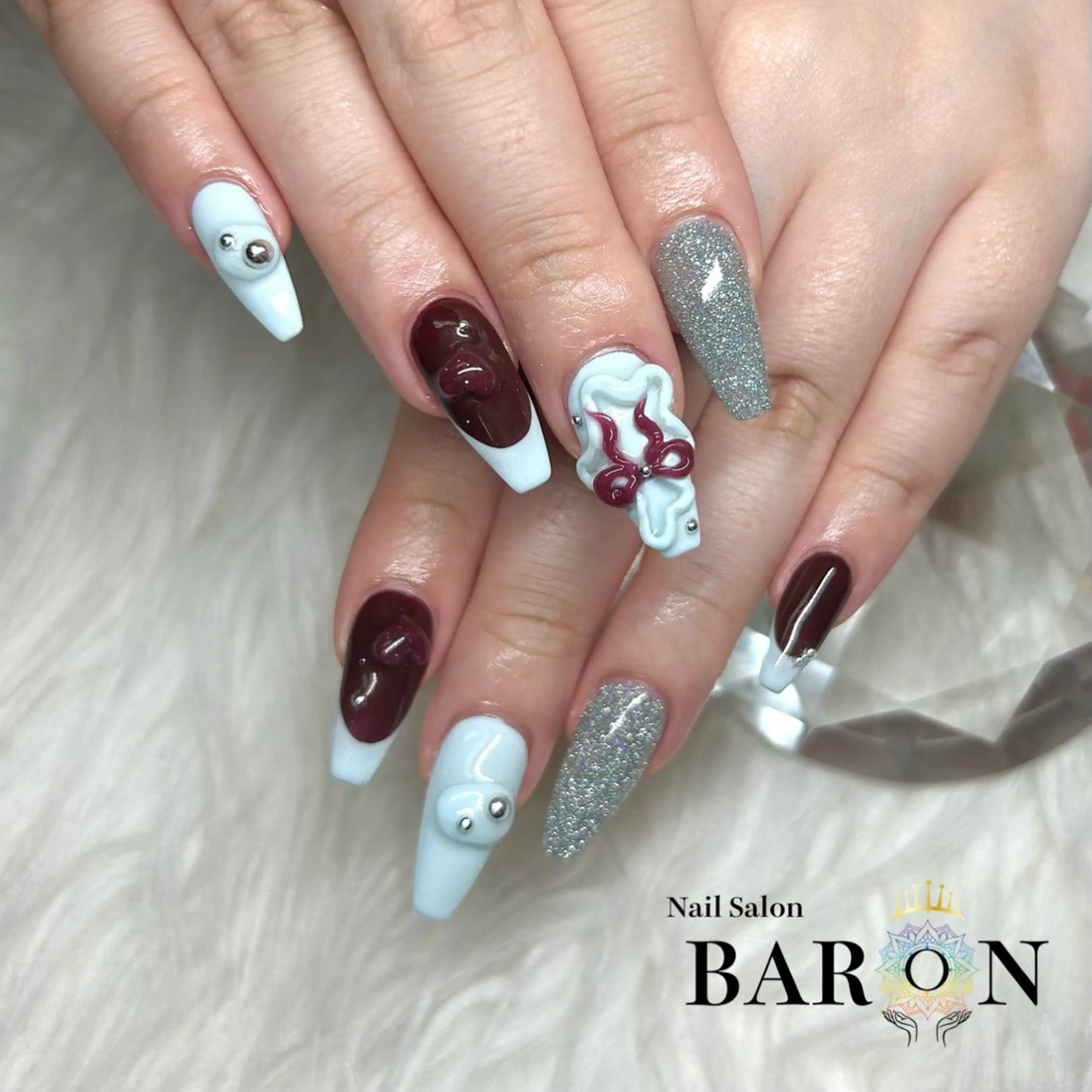 ネイル ハンドネイル ♛︎BARON♛︎ SUMIRE.のネイルデザイン