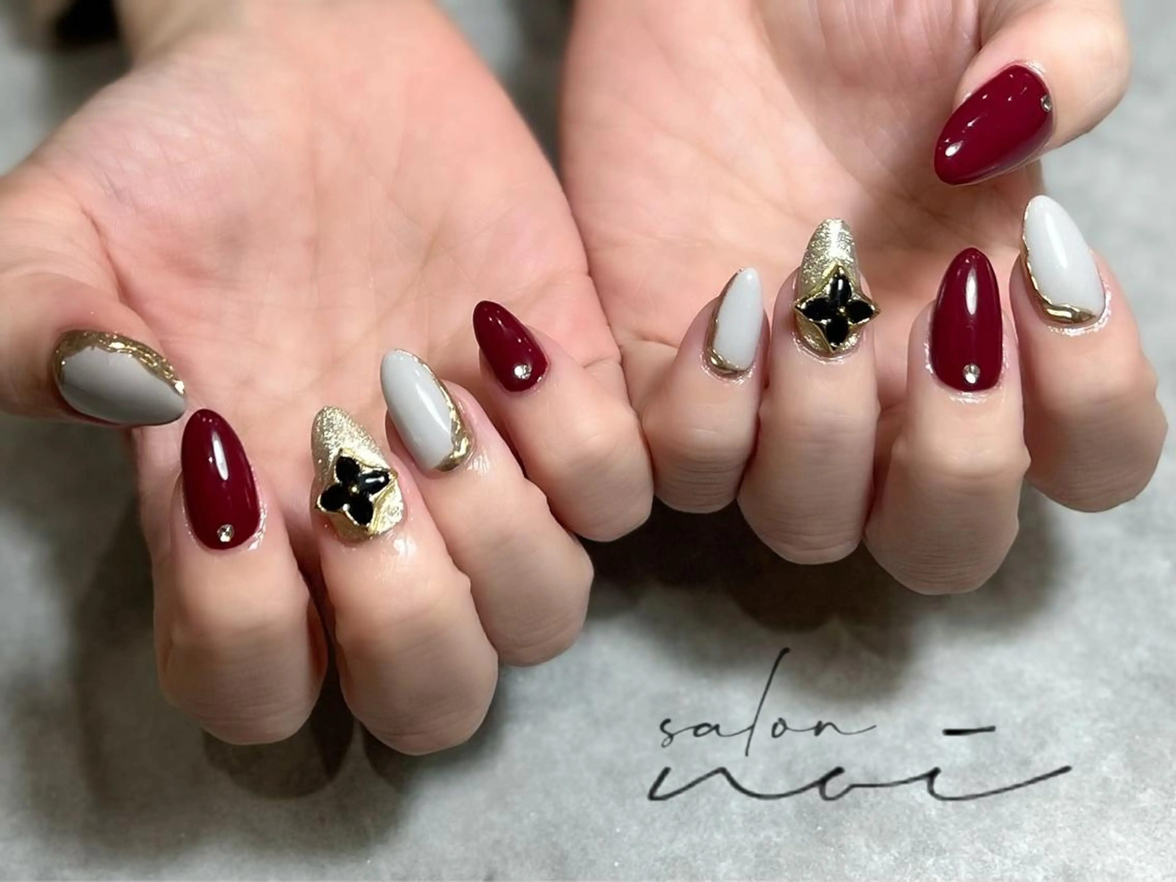 ネイル 持ち込み ハンドネイル salon noi所属・salon noiのネイルデザイン