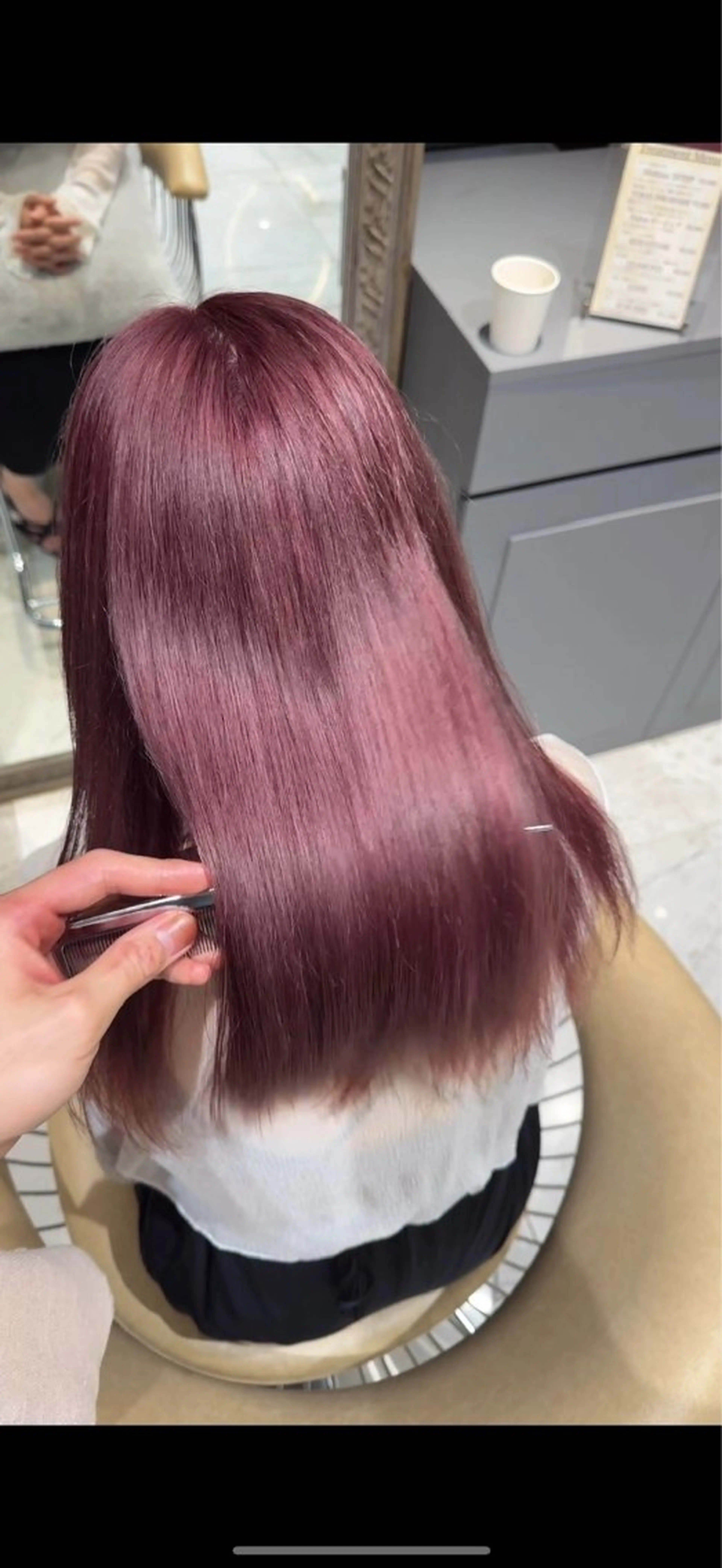 カラー 沓澤 遼のヘアスタイル